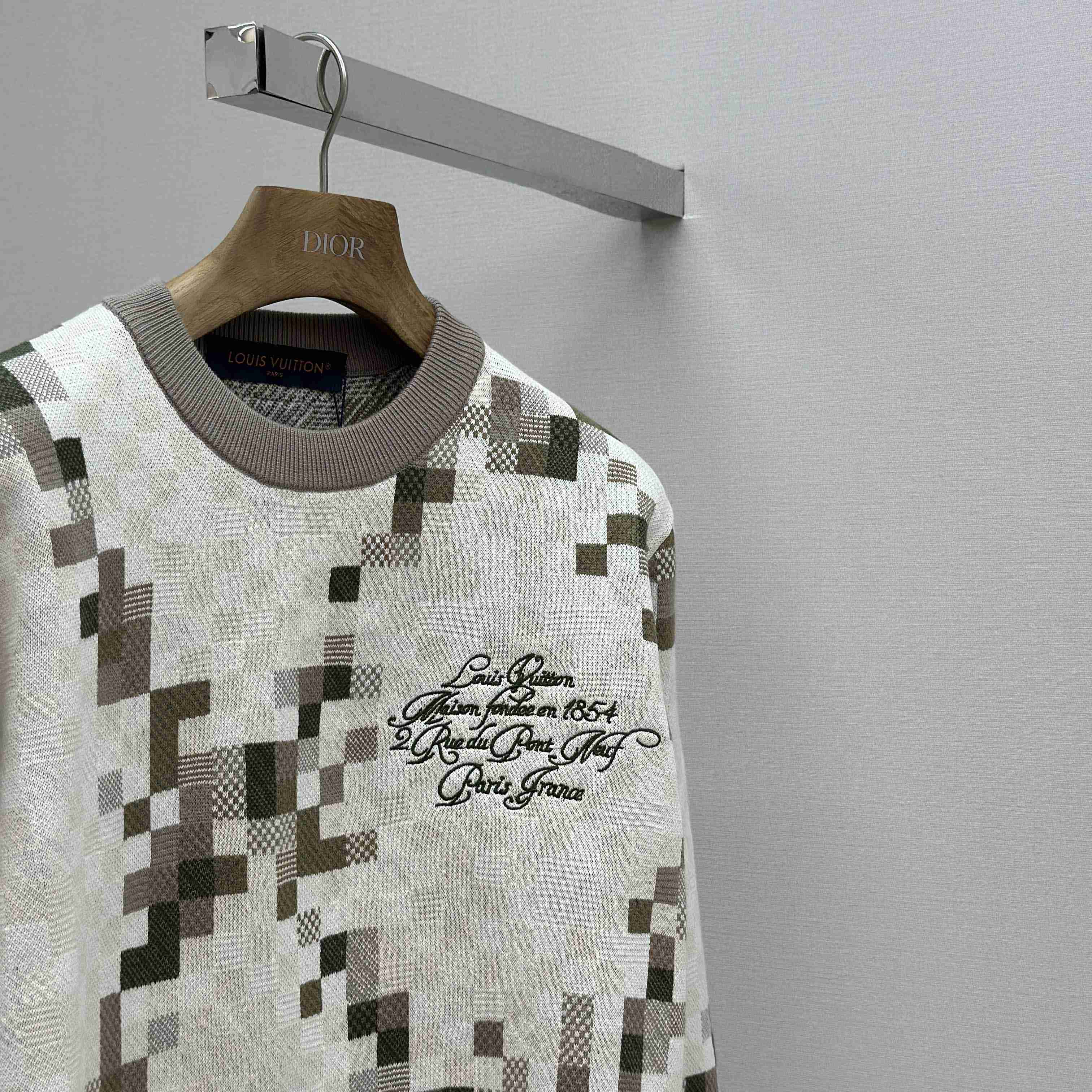Louis Vuitton Graphic Crewneck   - DesignerGu