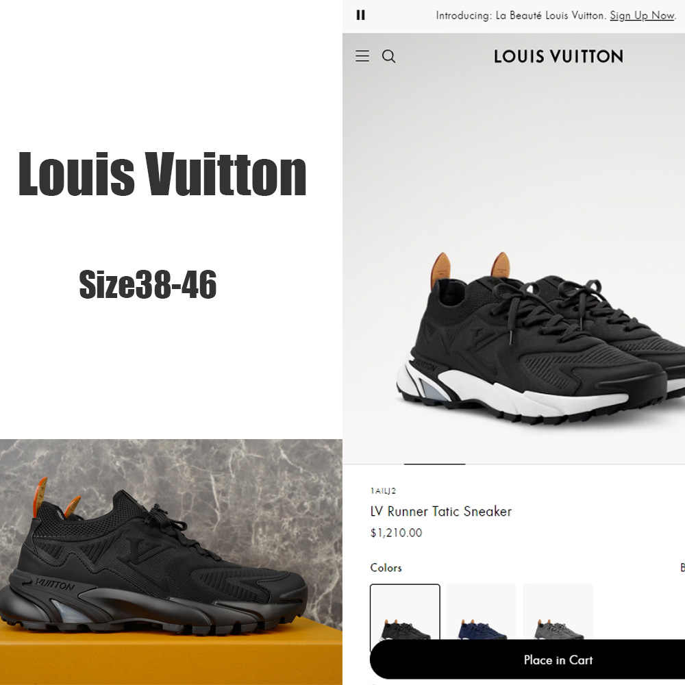 Louis Vuitton LV Runner Tatic Sneaker   1AILJ2 - DesignerGu