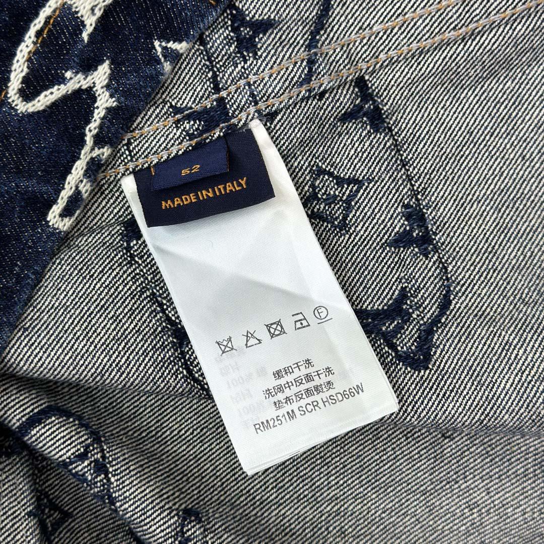 Louis Vuitton Monogram Denim Workwear Blouson   1AILN5 - DesignerGu