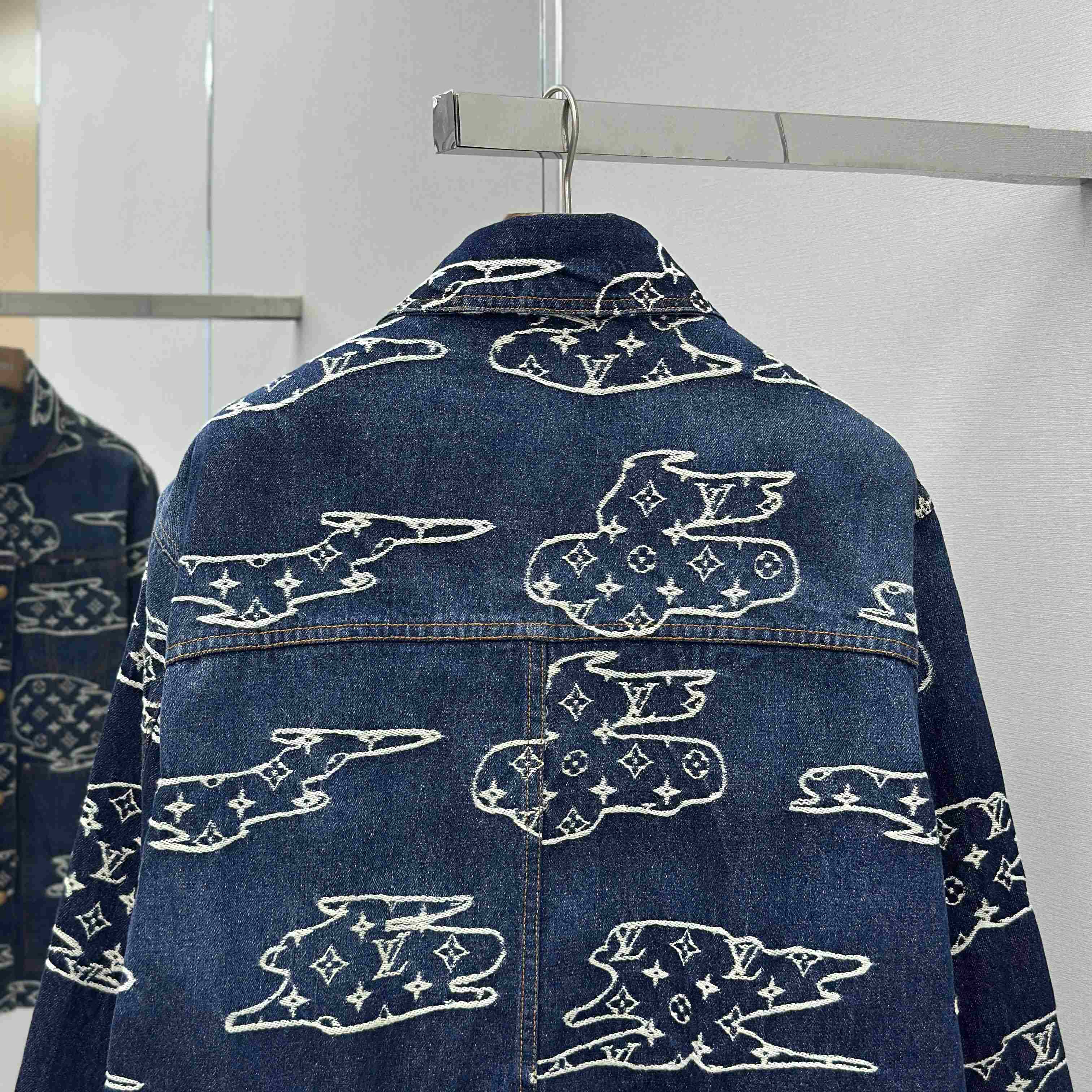 Louis Vuitton Monogram Denim Workwear Blouson   1AILN5 - DesignerGu