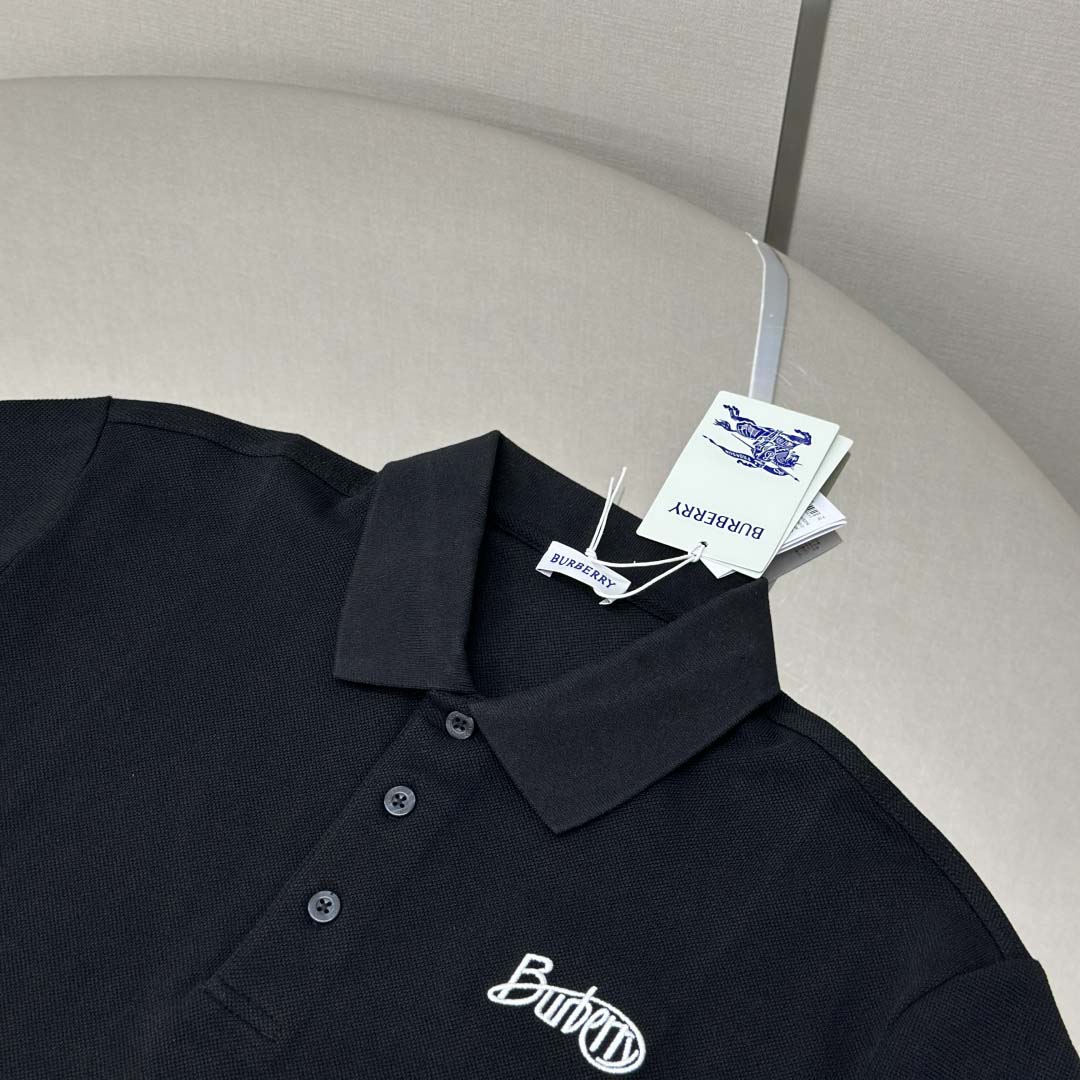 Burberry Cotton Polo Shirt - DesignerGu
