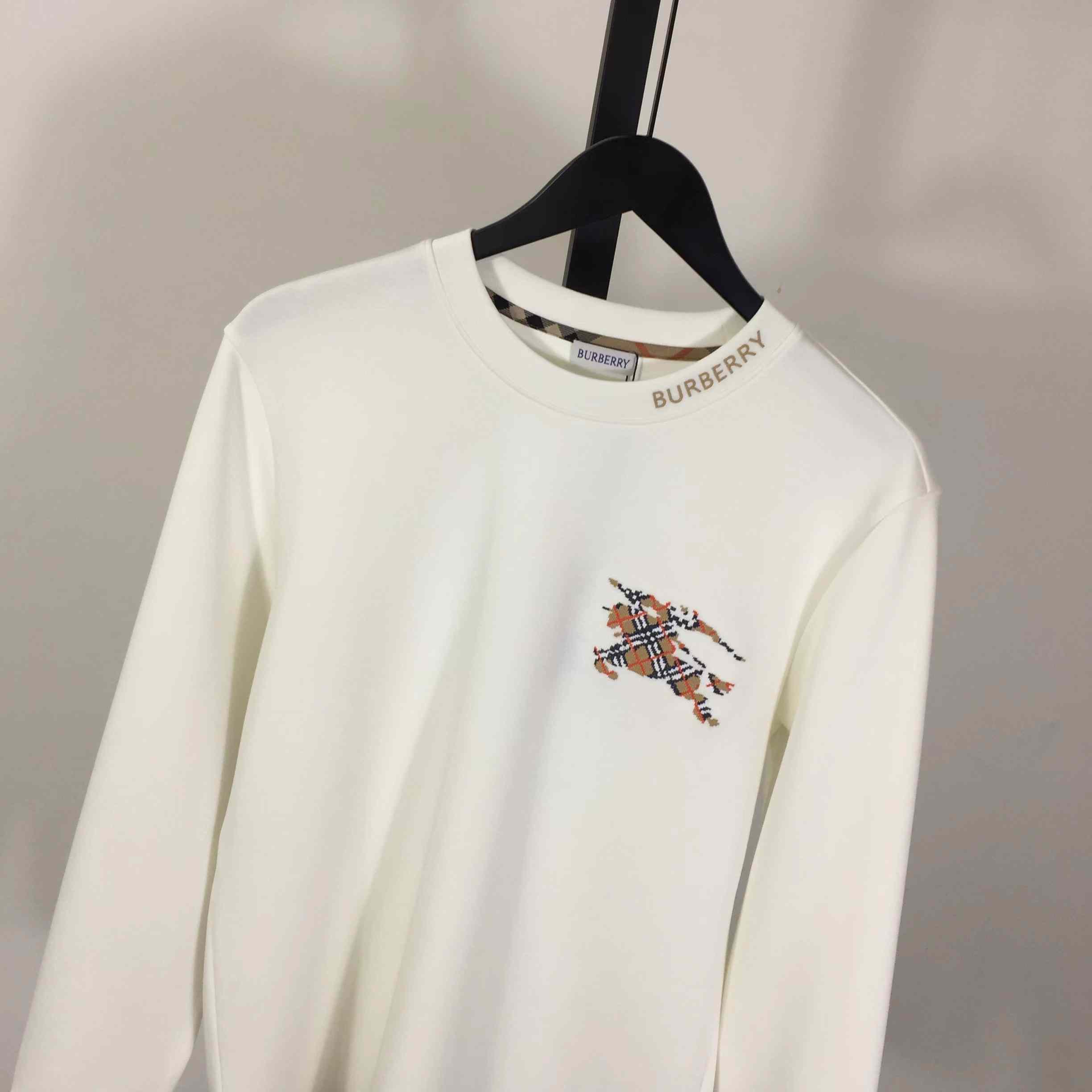 Burberry Cotton Sweatshirt - DesignerGu