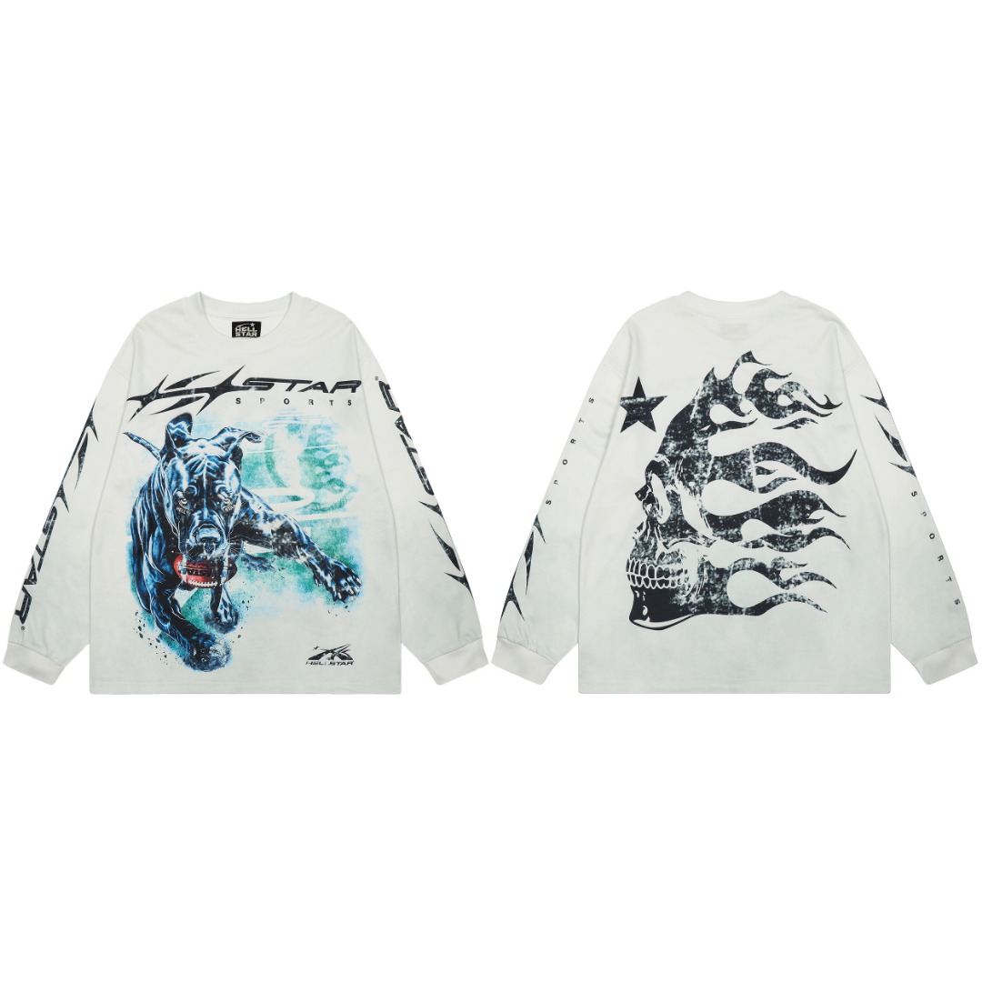 Hellstar Longsleeve Tee - DesignerGu