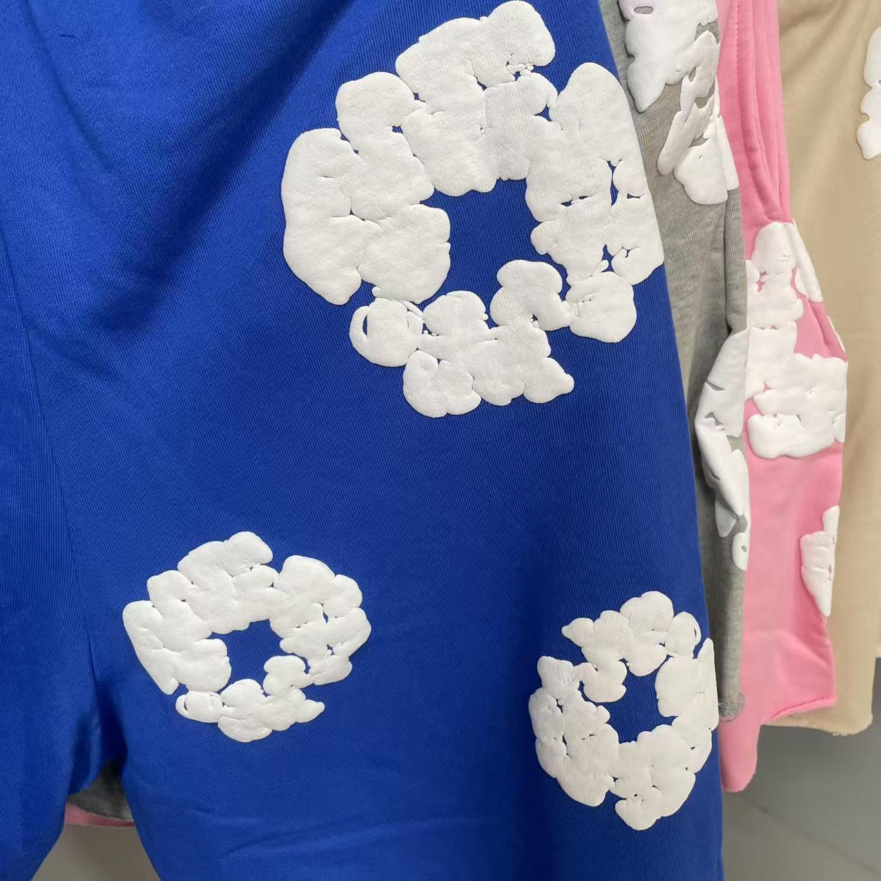 Denim Tears Cotton Wreath Sweatshorts - DesignerGu