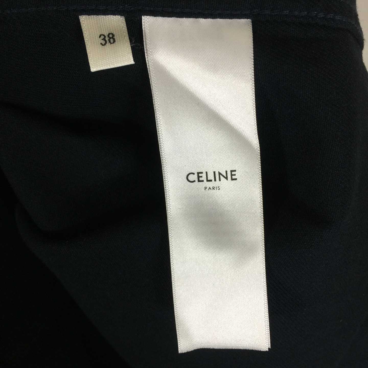 Celine Military Shirt In Cotton Wool Twill - DesignerGu