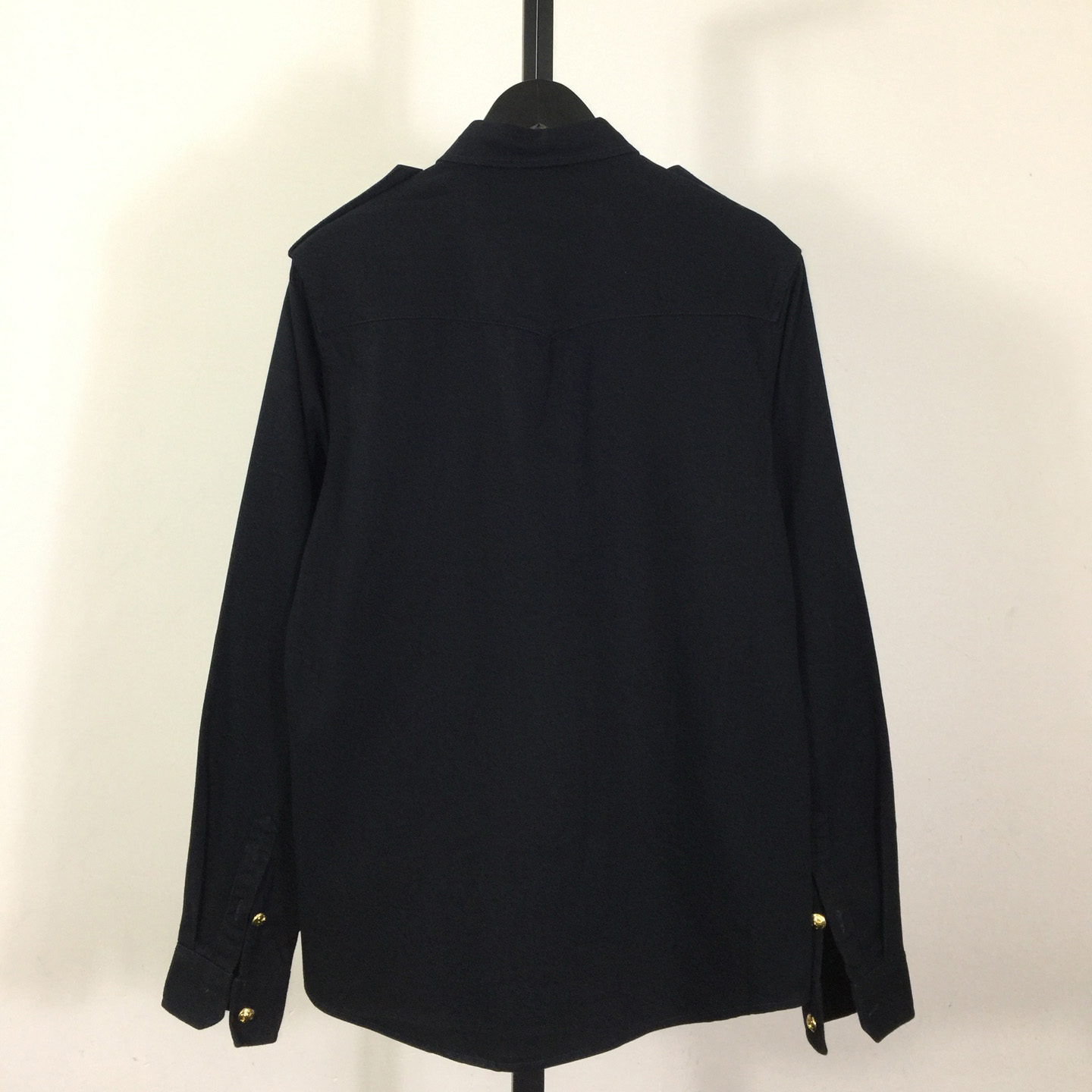 Celine Military Shirt In Cotton Wool Twill - DesignerGu