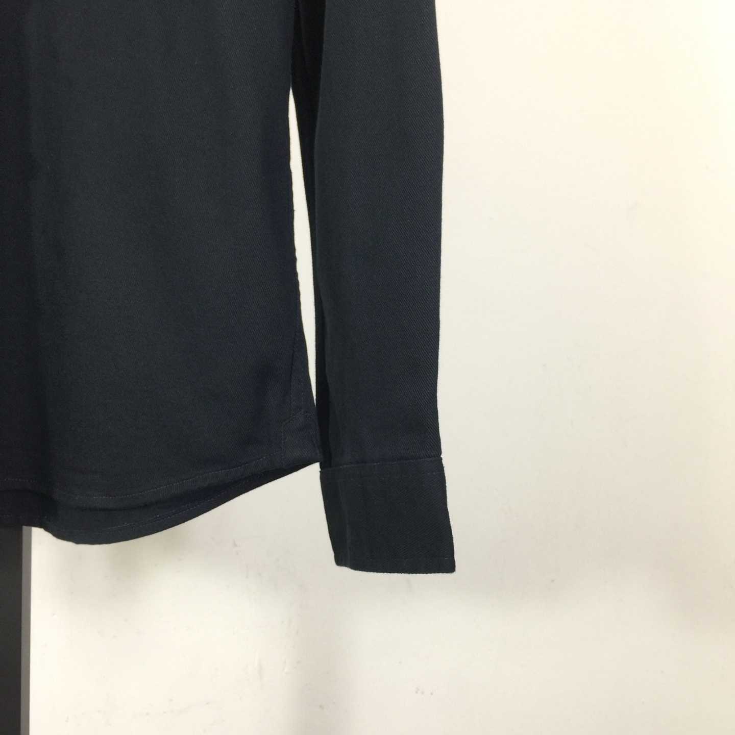 Celine Military Shirt In Cotton Wool Twill - DesignerGu