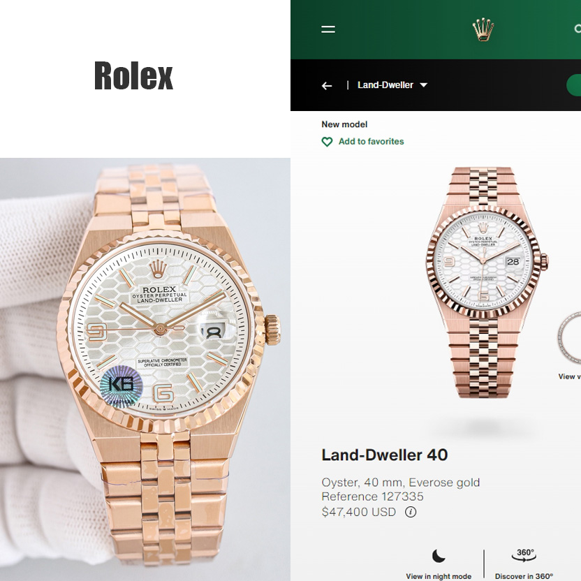 Rolex Land-Dweller 40 - DesignerGu