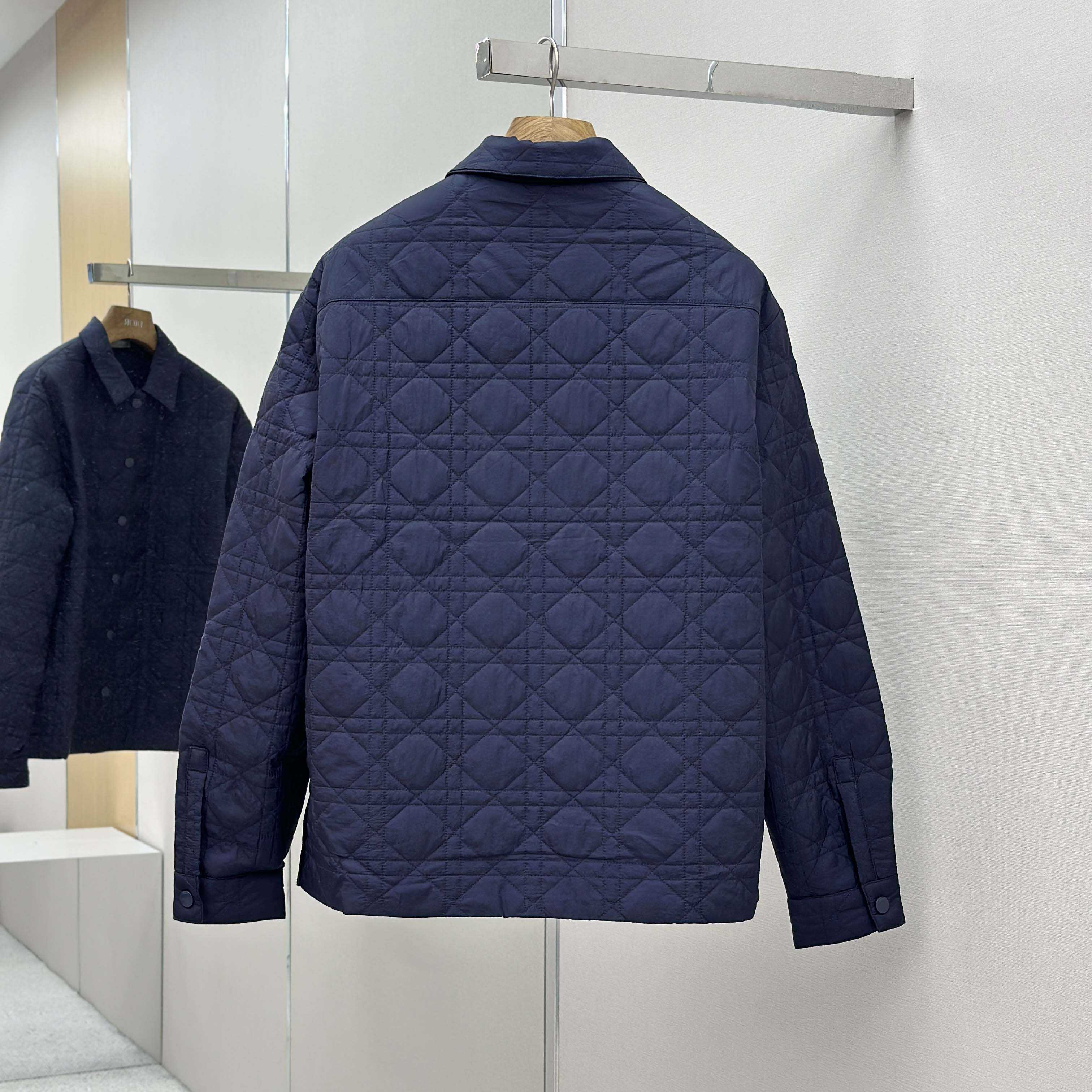 Dior Overshirt With Christian Dior Couture Lily Of The Valley Embroidery  - DesignerGu