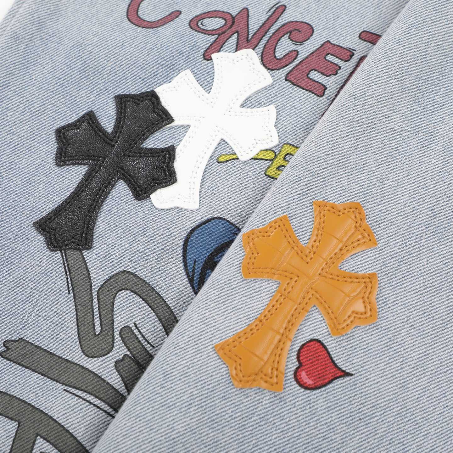 Chrome Hearts Jeans - DesignerGu