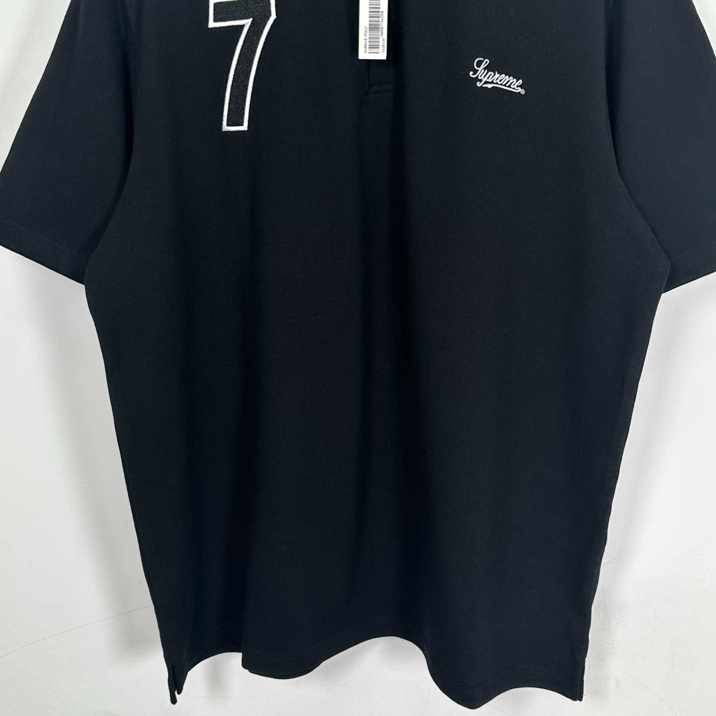 Supreme Cursive Polo - DesignerGu
