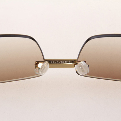 Cartier CT_3524012 Diamond Wood Eyeglasses In Gold_Brown - DesignerGu