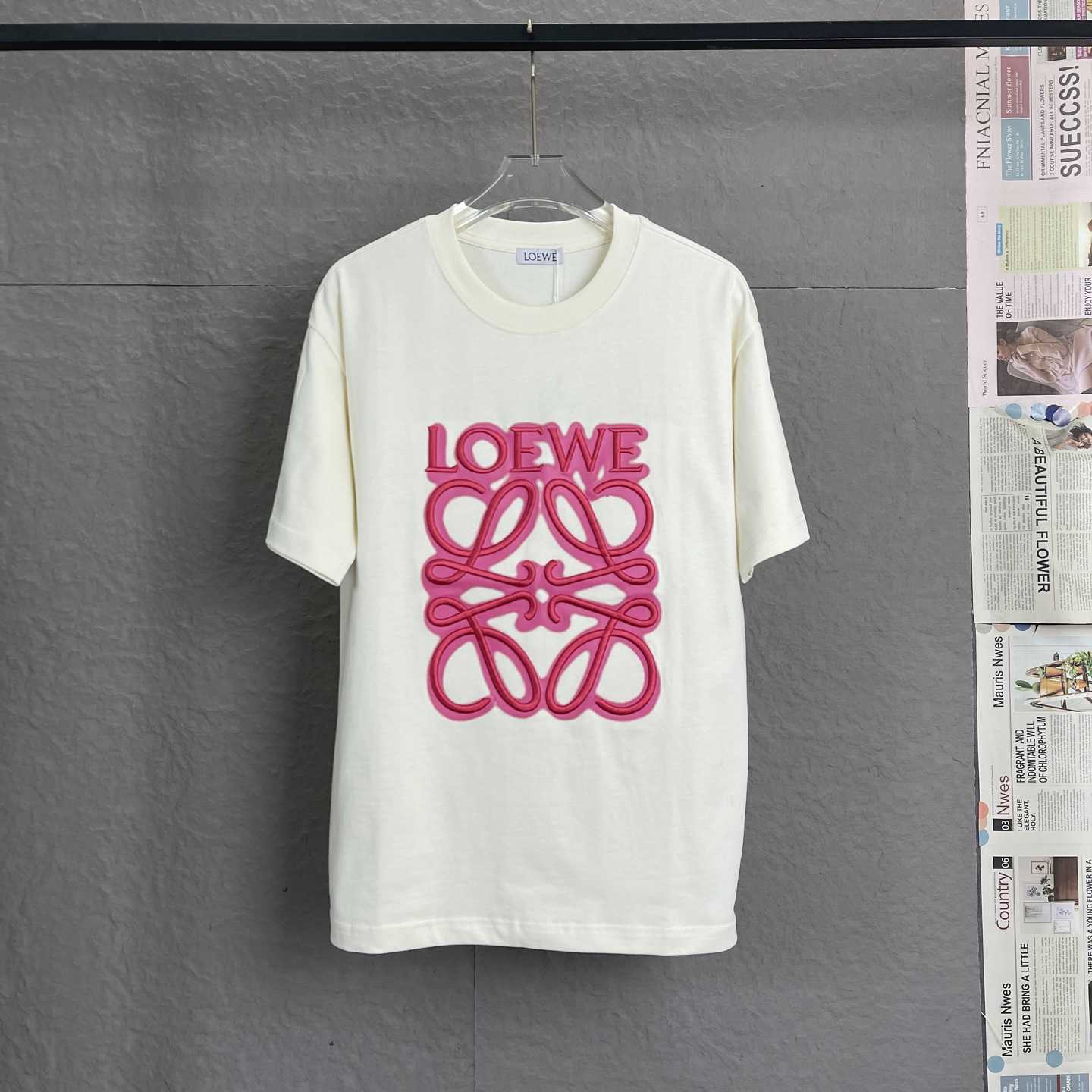 Loewe Loose Fit T-shirt In Cotton - DesignerGu