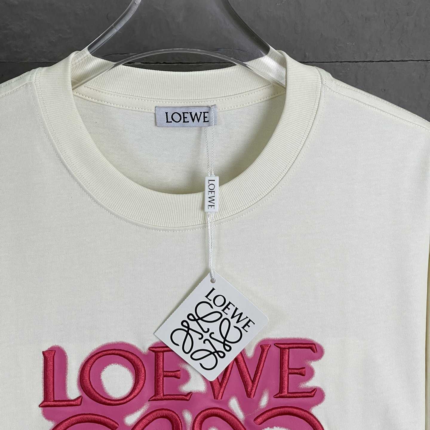Loewe Loose Fit T-shirt In Cotton - DesignerGu