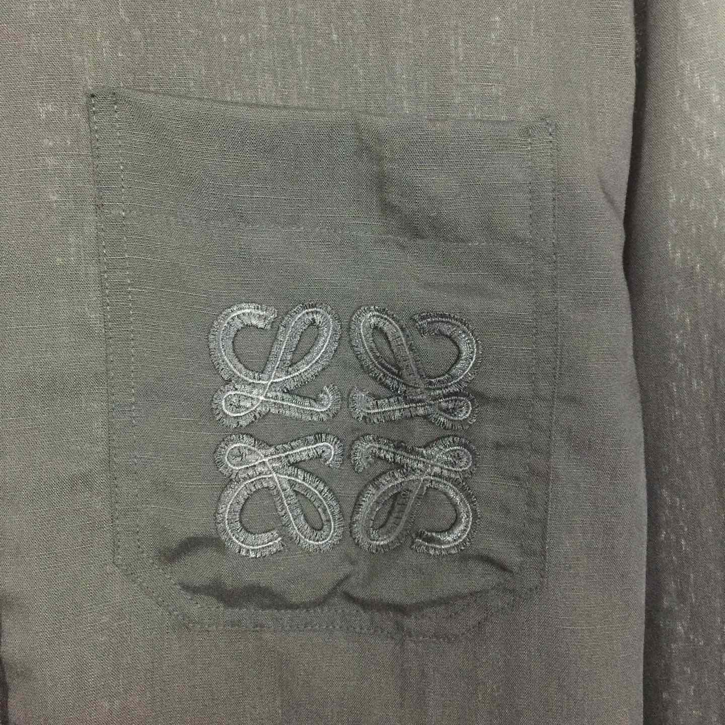 Loewe Shirt In Viscose And Linen - DesignerGu