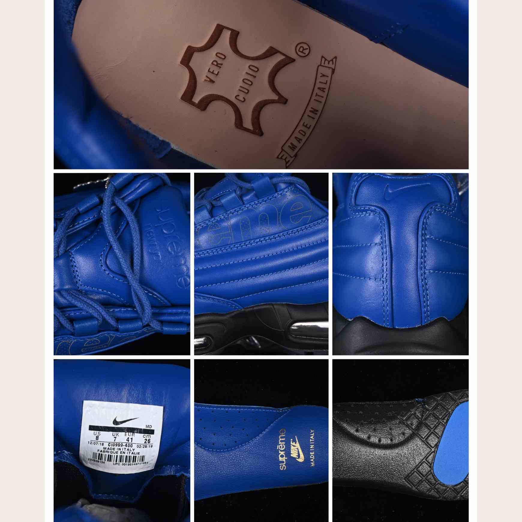 Supreme x Nike Air Max 95 Lux    CI0999-400 - DesignerGu