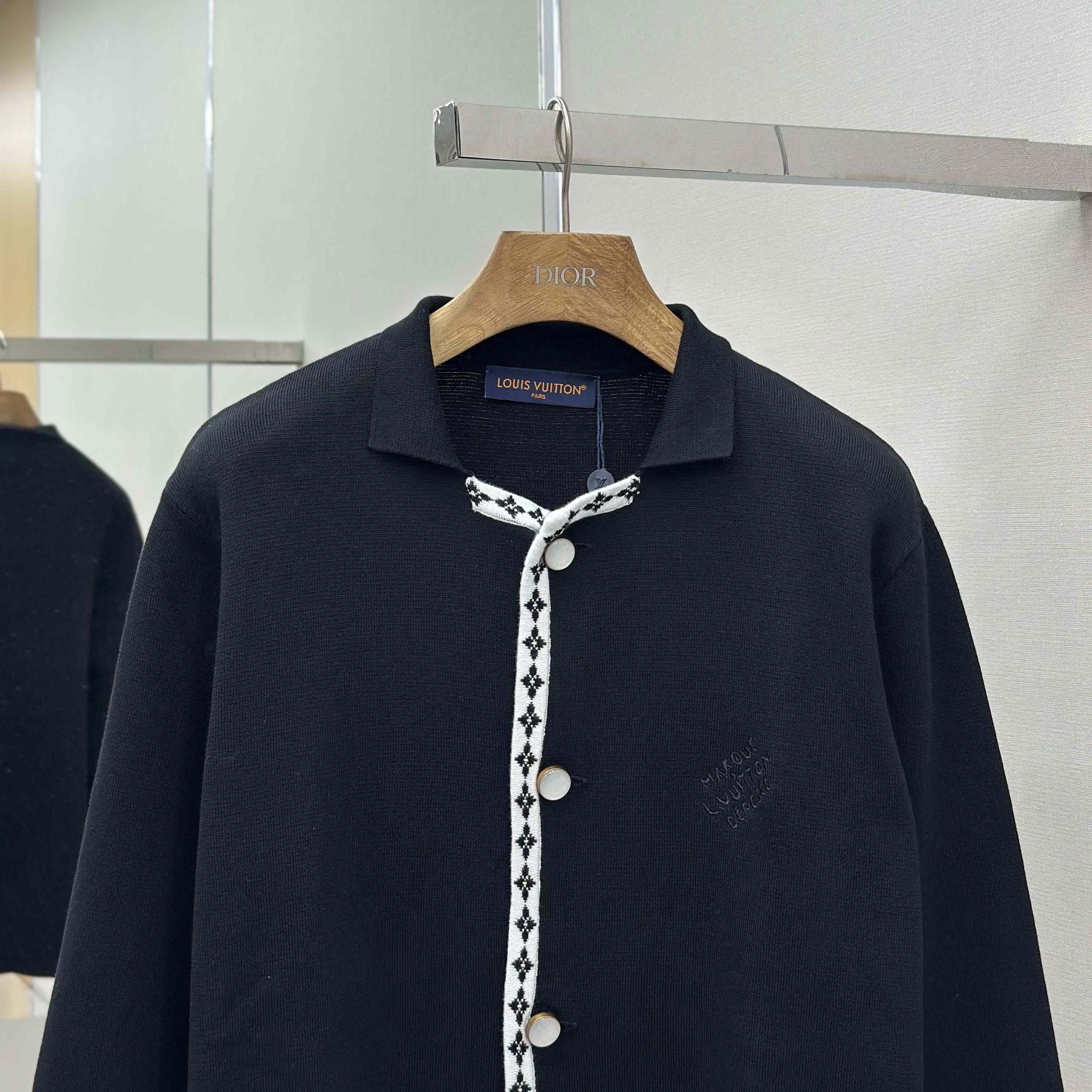 Louis Vuitton Preppy Knitted Wool Blazer   - DesignerGu