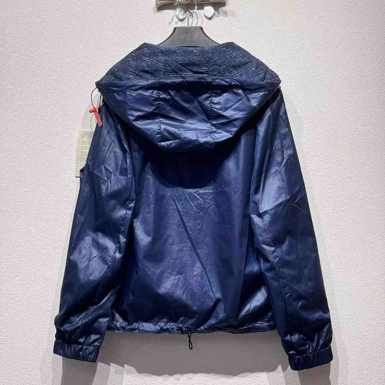 Fendi Blue FF Nylon Jacket - DesignerGu