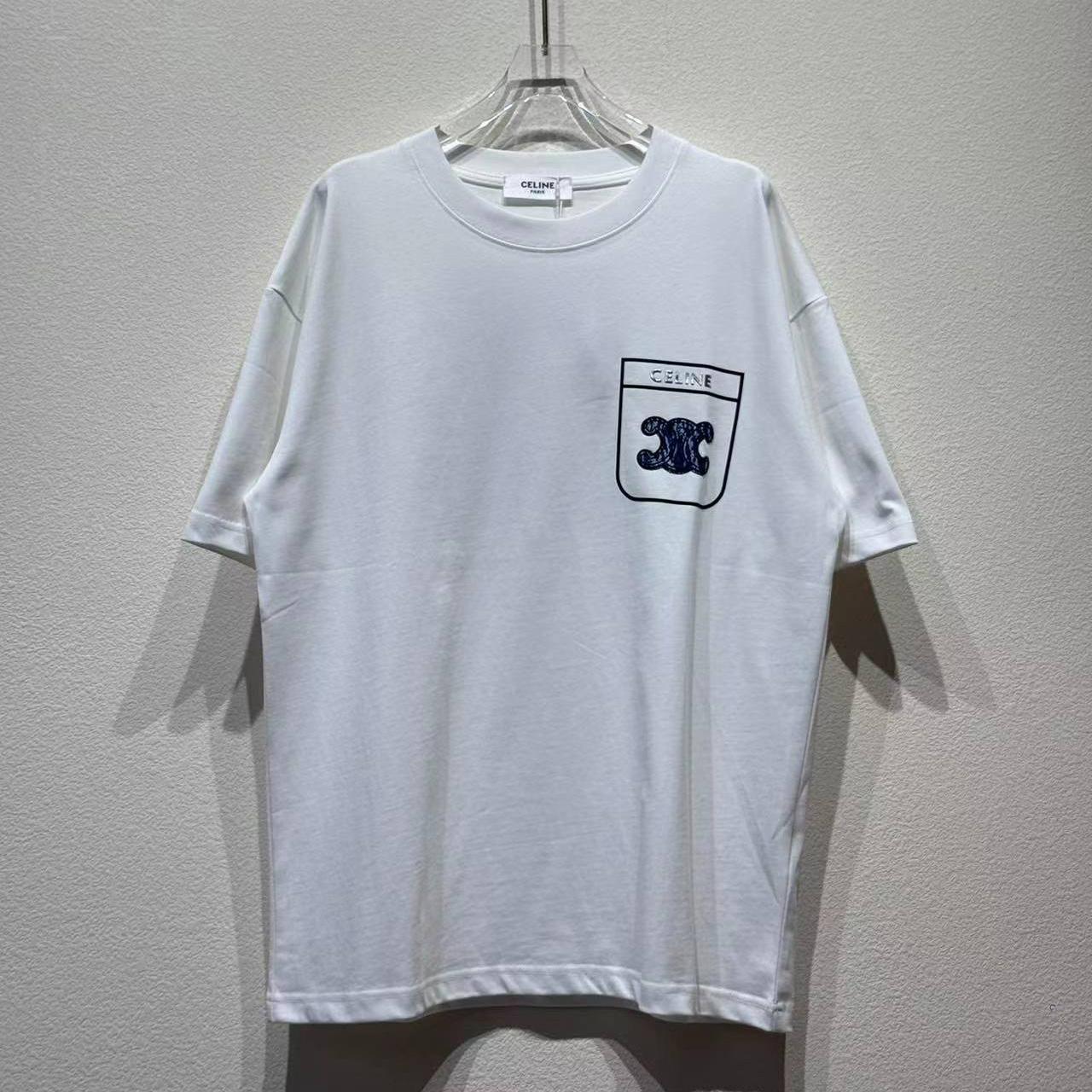 Celine Cotton Tee - DesignerGu