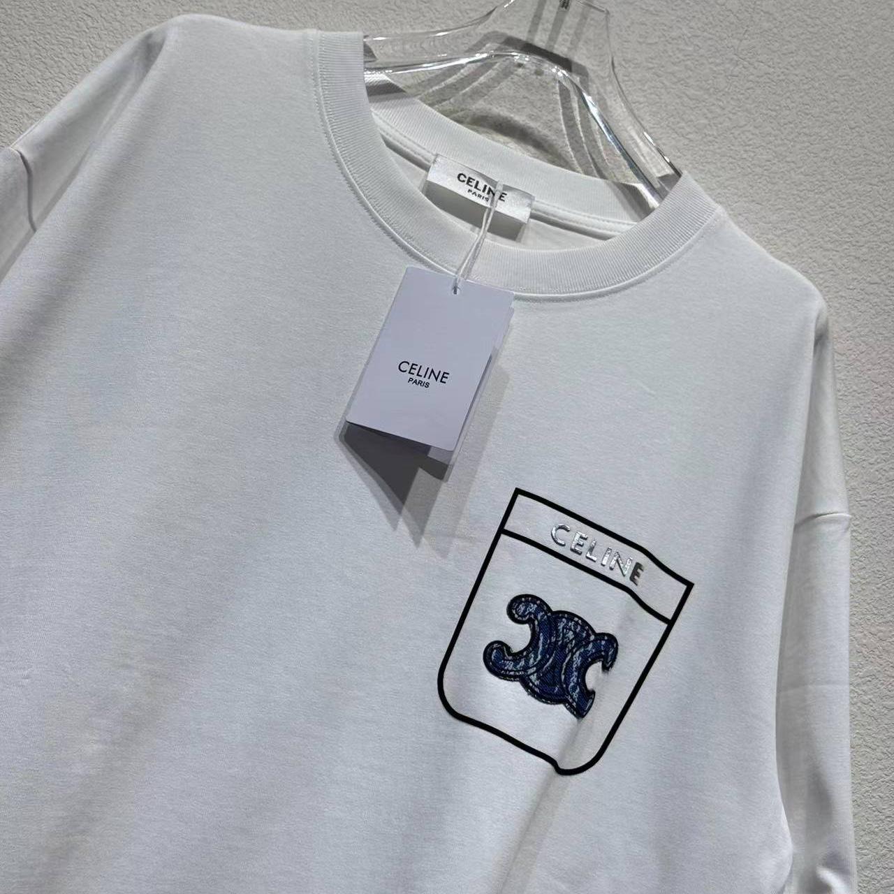 Celine Cotton Tee - DesignerGu