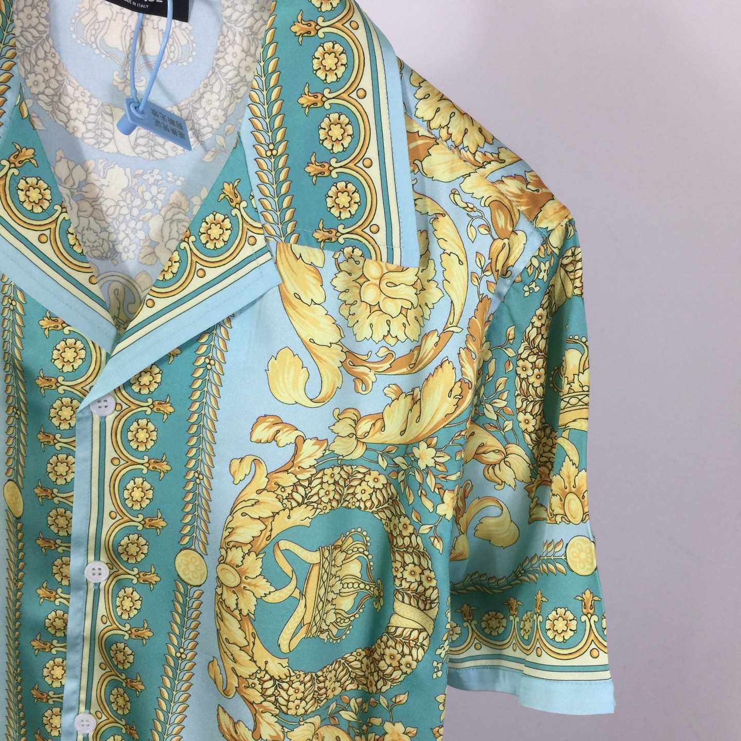 Versace Barocco Silk Shirt - DesignerGu