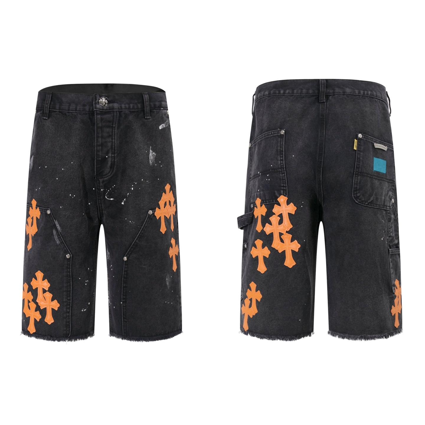 Chrome Hearts Denim Shorts - DesignerGu