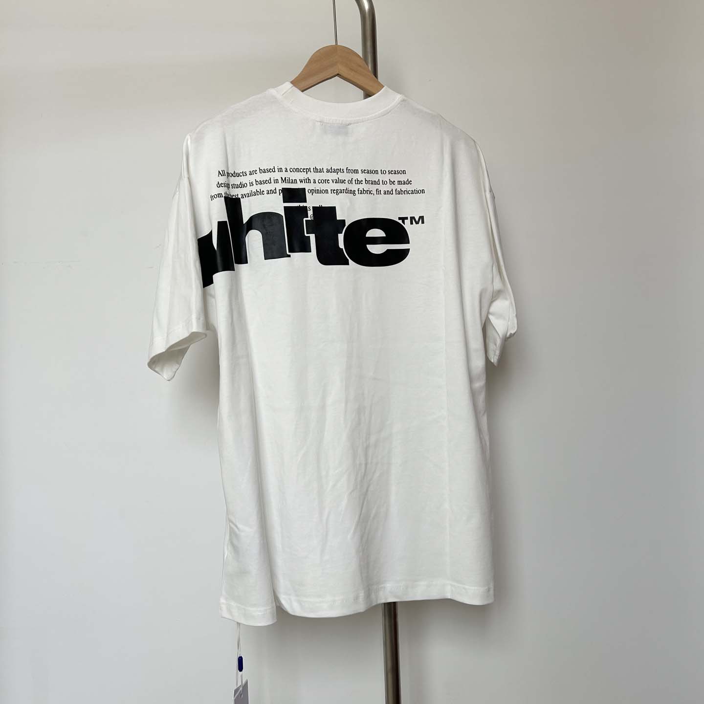 Off-White Shared Logo Cotton T-shirt - DesignerGu
