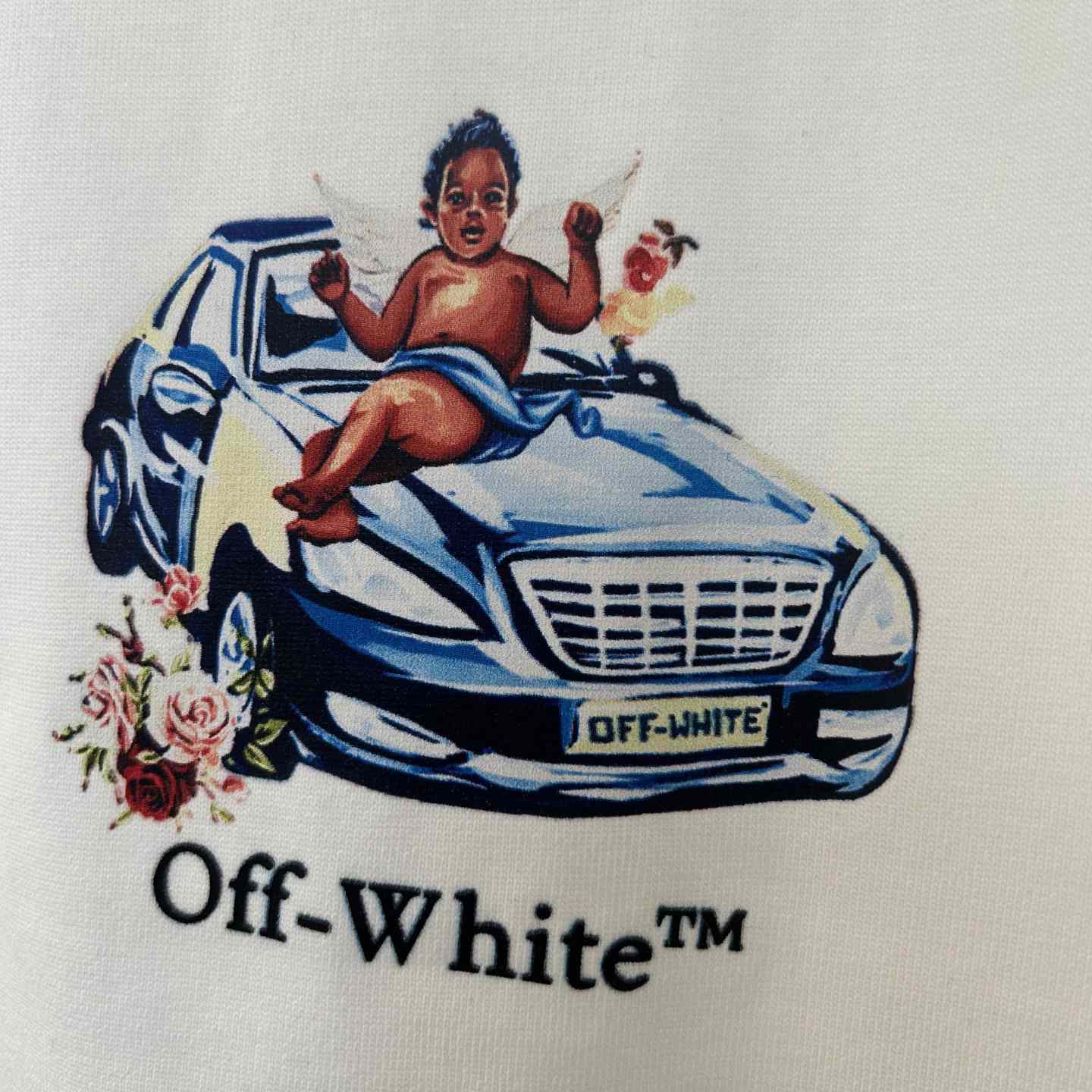 Off-White White Fresco Arrow T-Shirt    - DesignerGu