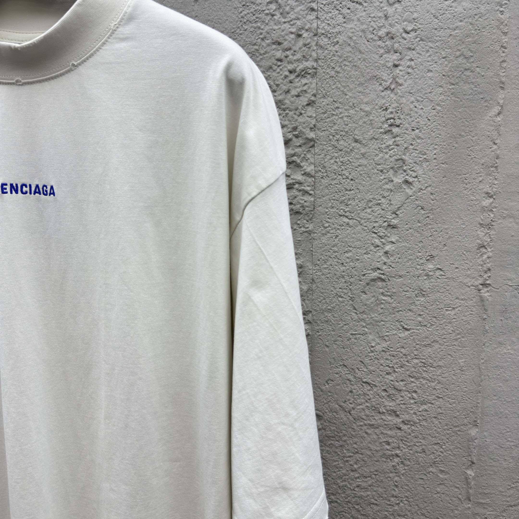 Balenciaga New Balenciaga Back T-Shirt Medium Fit  - DesignerGu