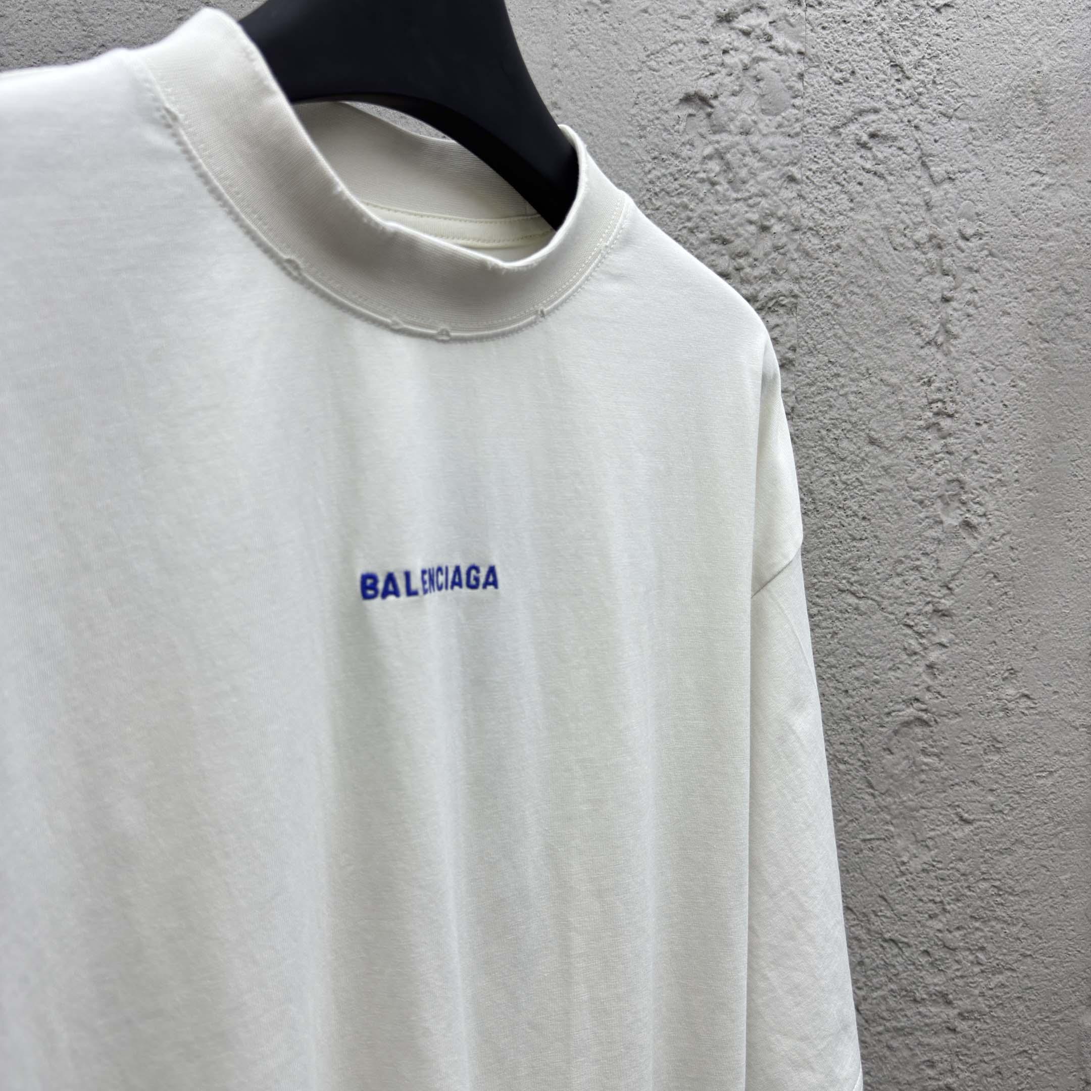 Balenciaga New Balenciaga Back T-Shirt Medium Fit  - DesignerGu