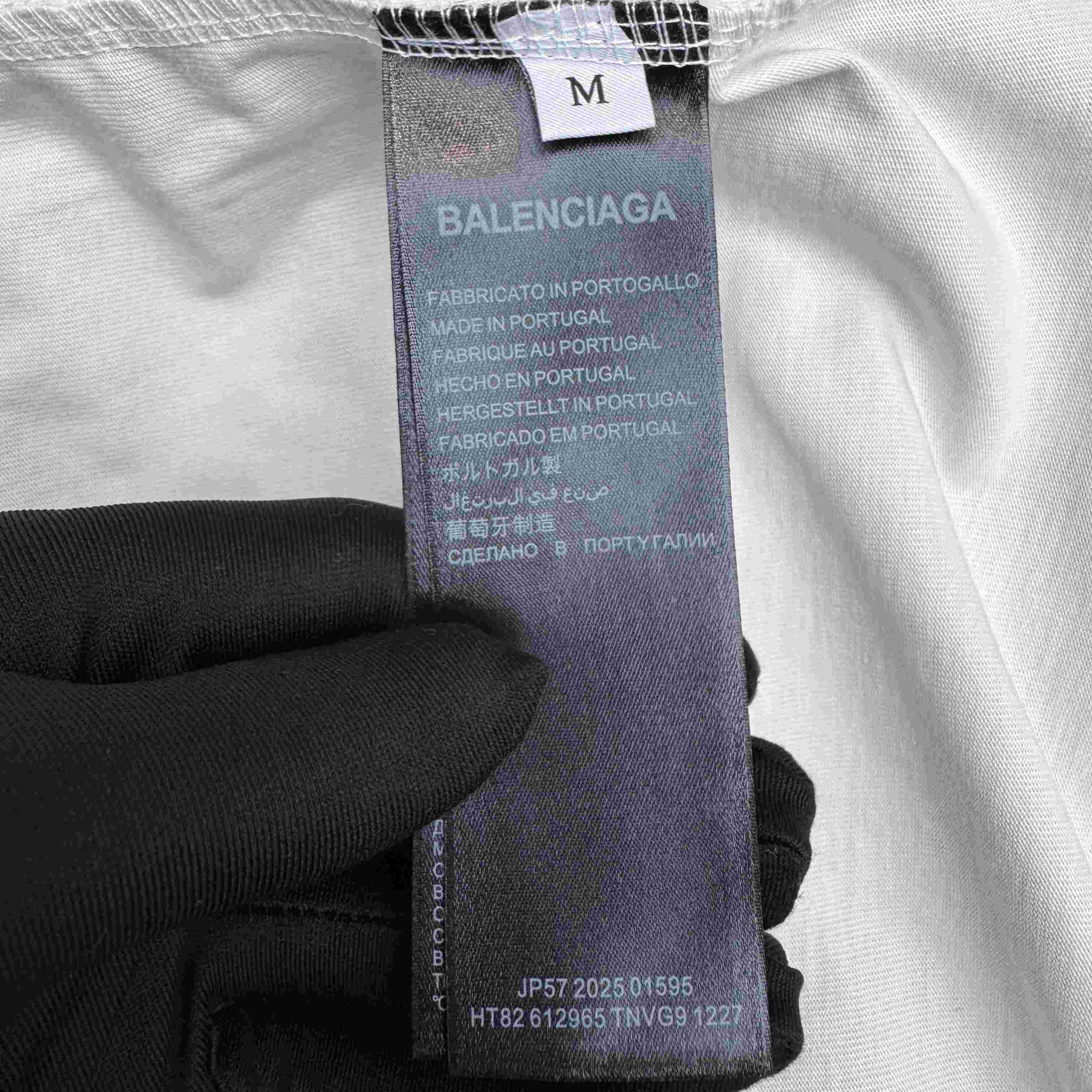 Balenciaga New Balenciaga Back T-Shirt Medium Fit  - DesignerGu