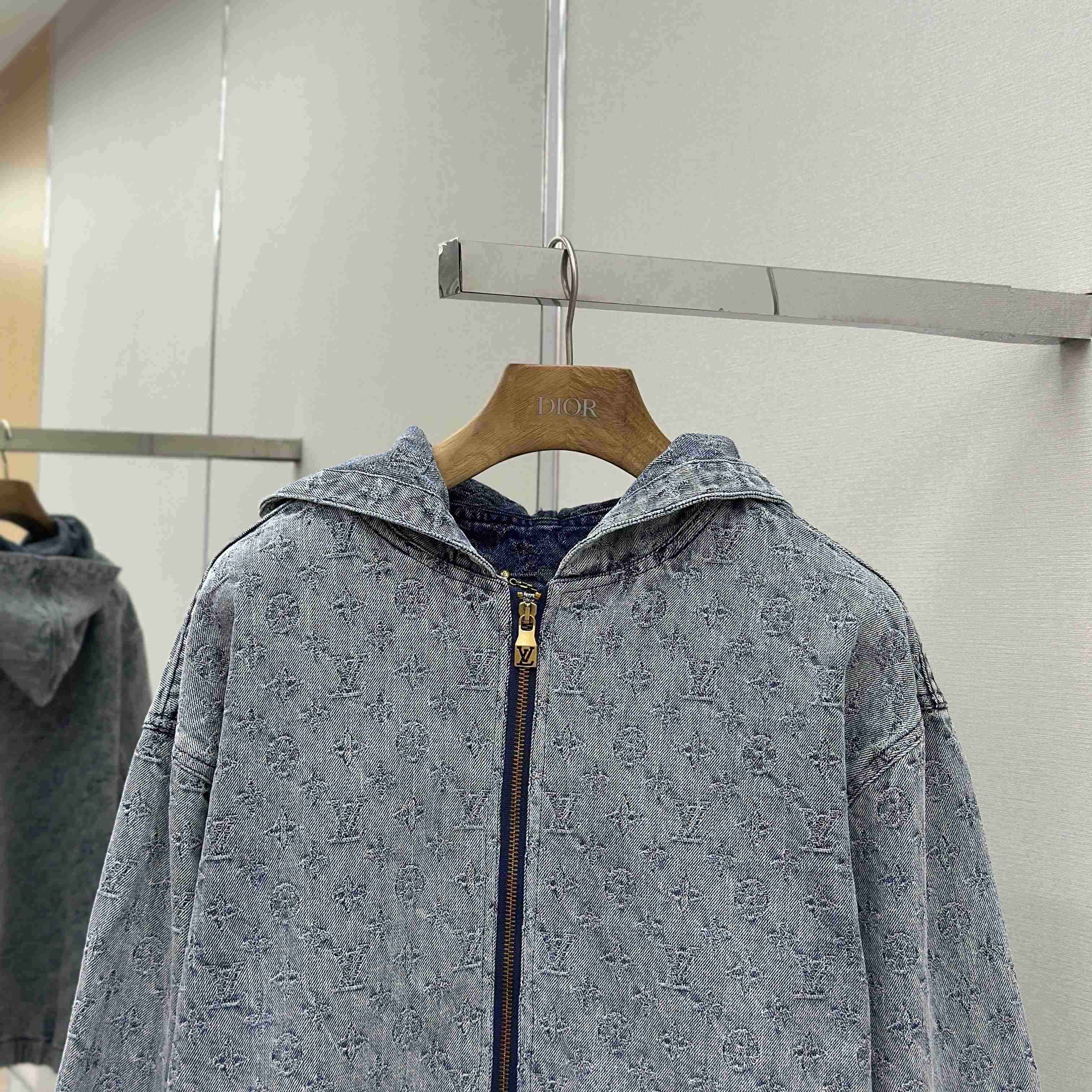 Louis Vuitton Monogram Denim Jacket - DesignerGu