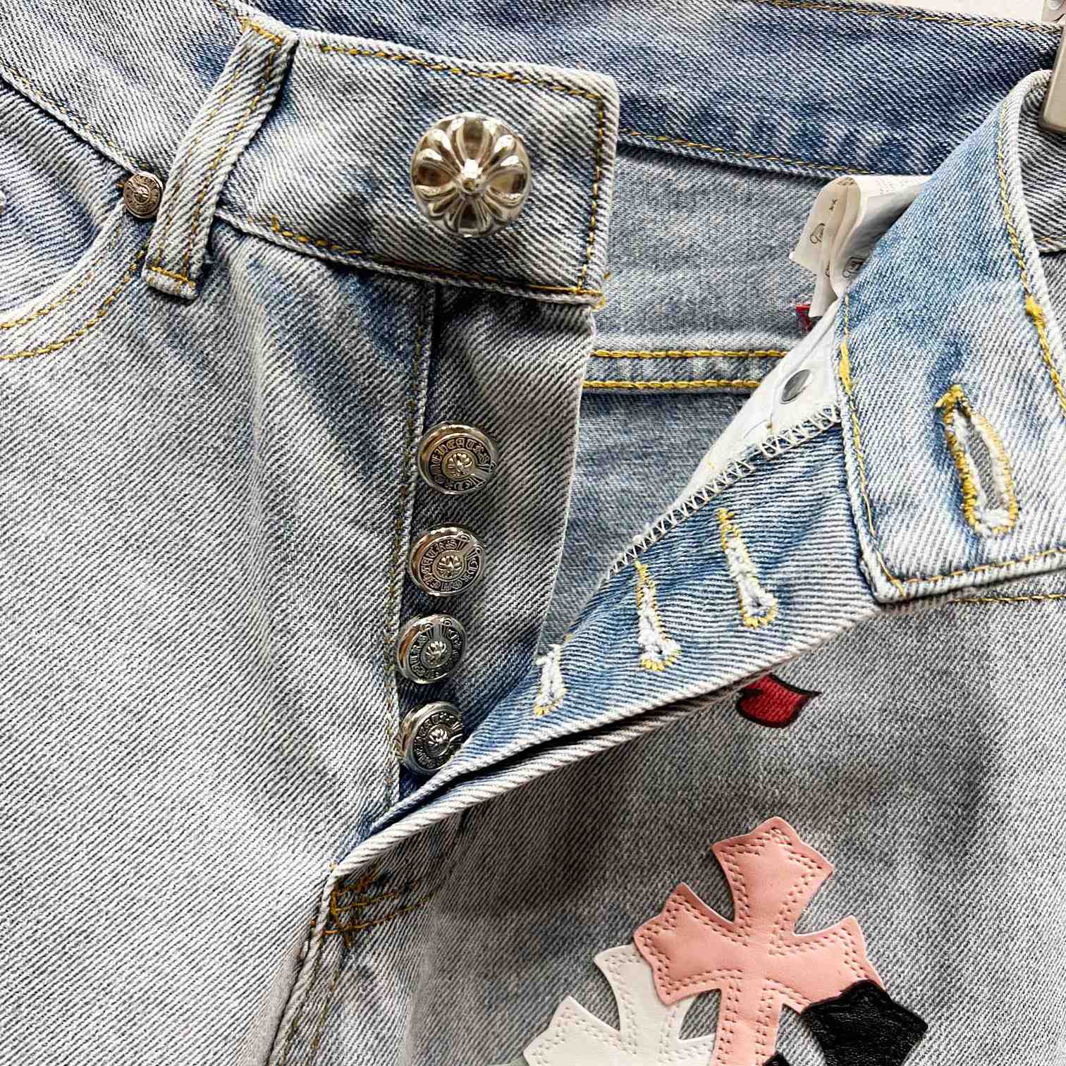 Gallery Dept. x Chrome Hearts Jeans - DesignerGu