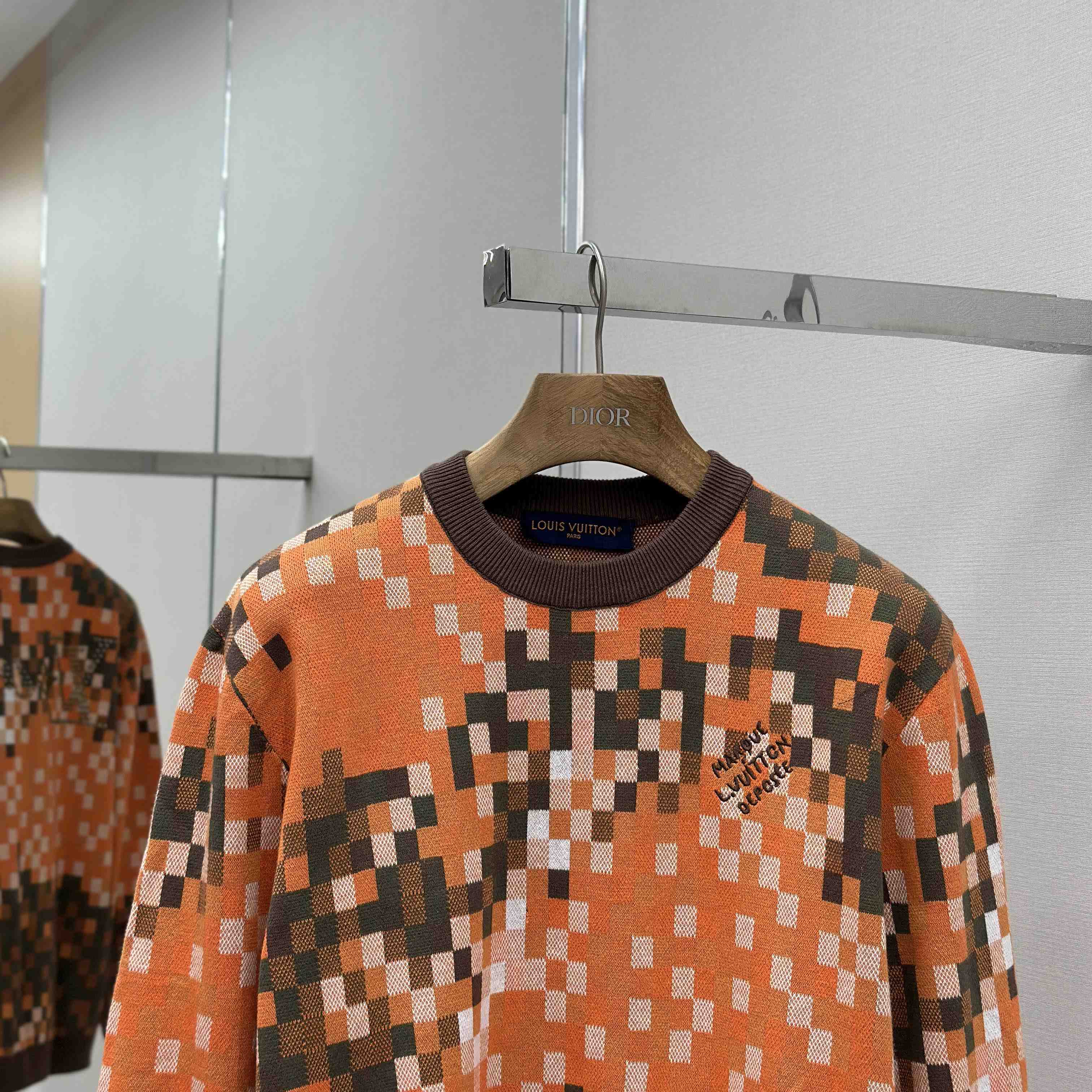 Louis Vuitton Jacquard Cotton Pullover   1AFXRN - DesignerGu