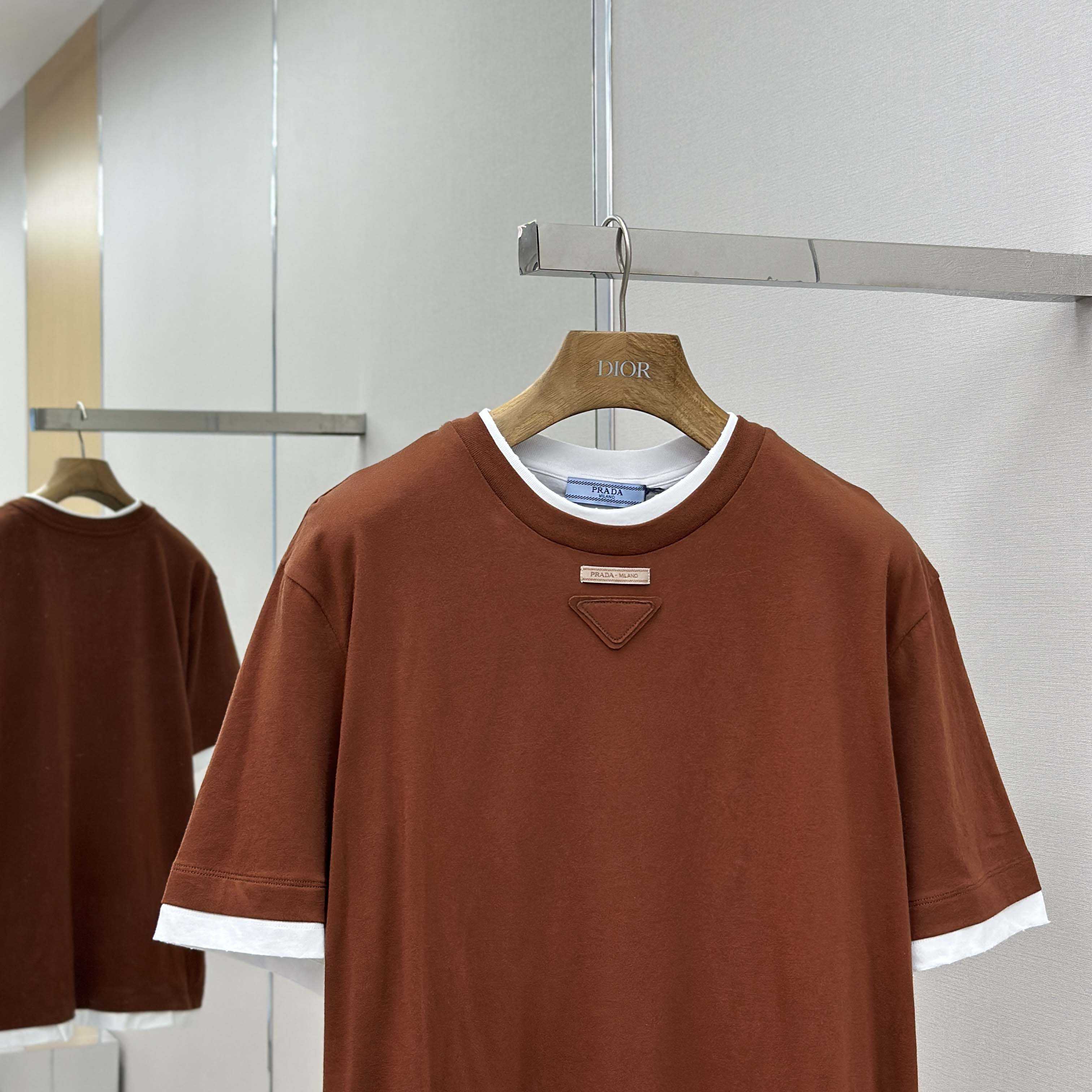 Prada Cotton jersey T-shirt - DesignerGu