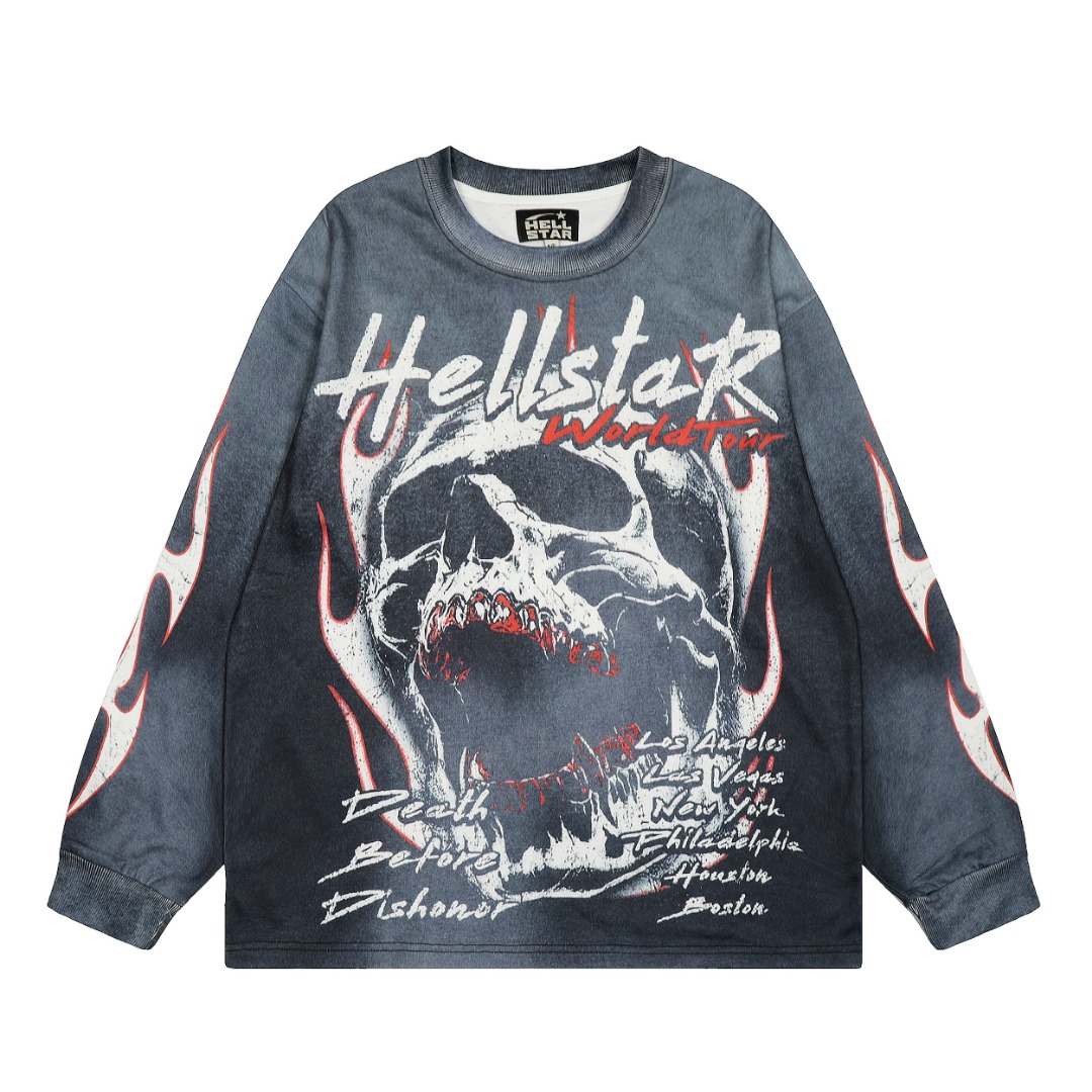 Hellstar Longsleeve Tee - DesignerGu