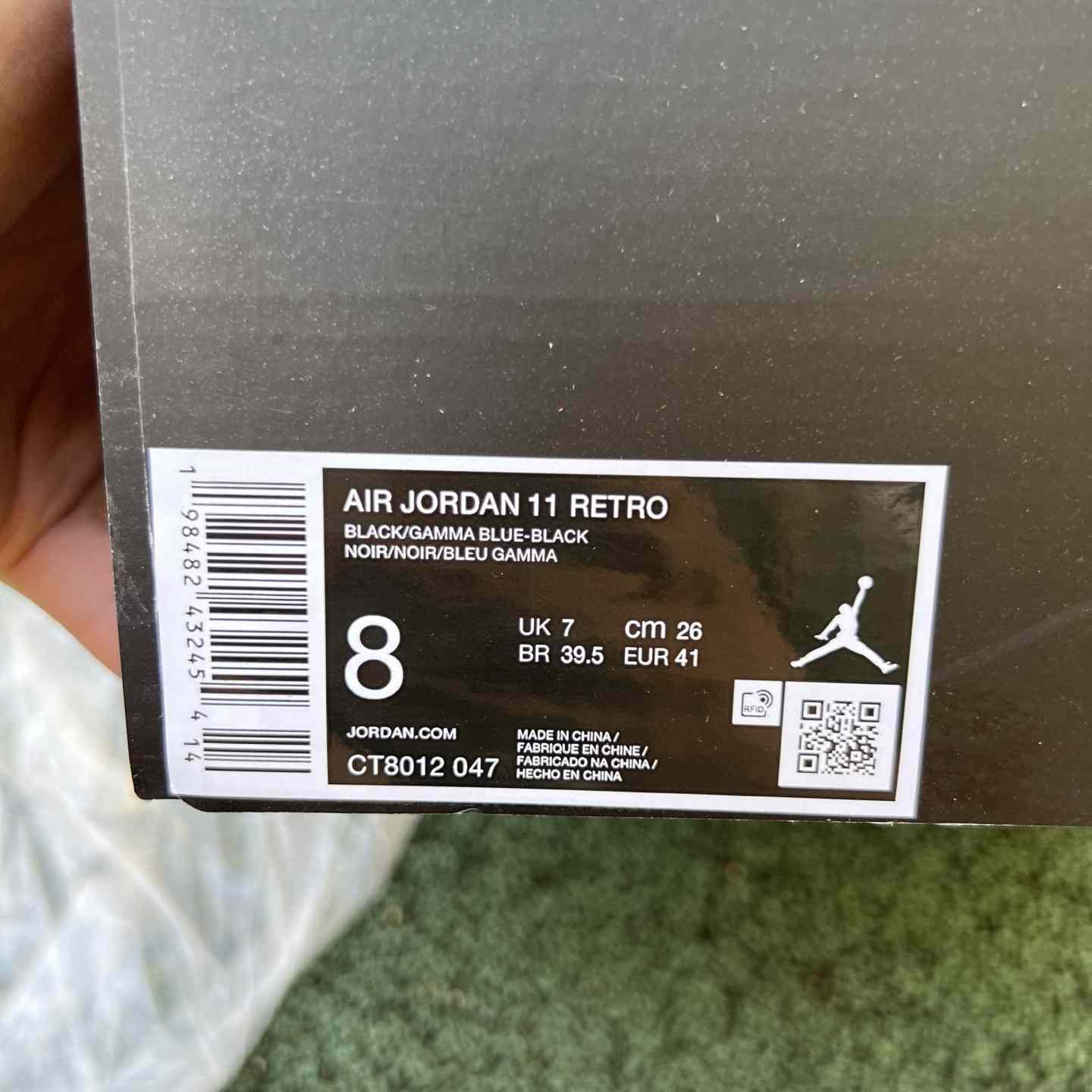 Air Jordan 11 “Gamma Blue”CT8012-047 - DesignerGu