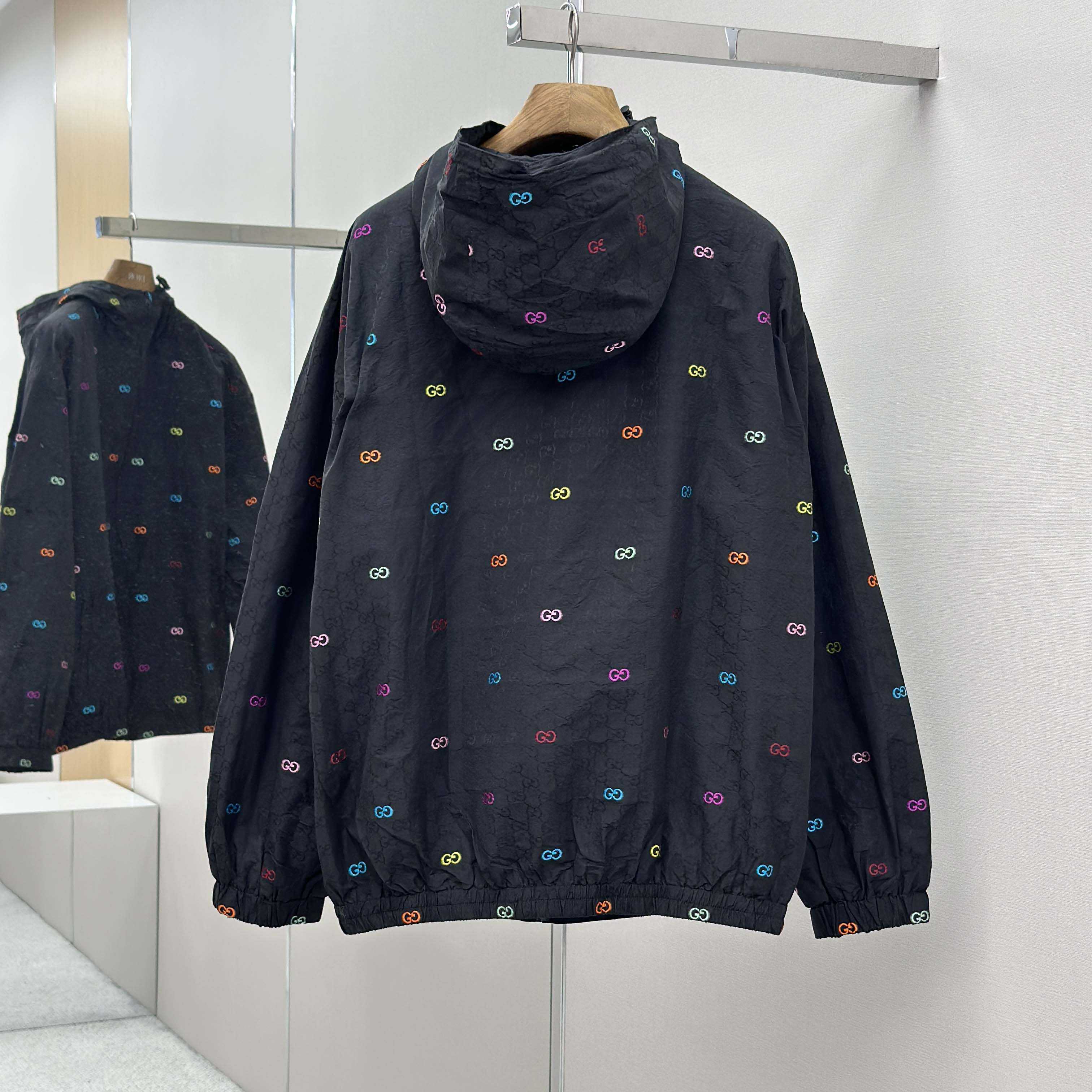 Gucci GG Cotton Ripstop Zip Jacket  - DesignerGu