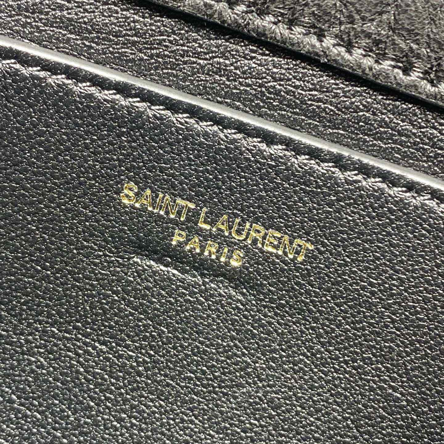 Saint Laurent Cassandre Chain Pouch In Lambskin - DesignerGu