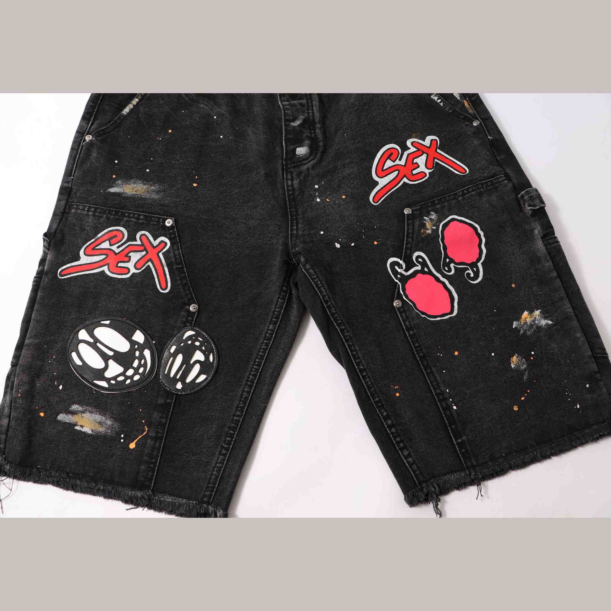 Chrome Hearts Denim Shorts - DesignerGu