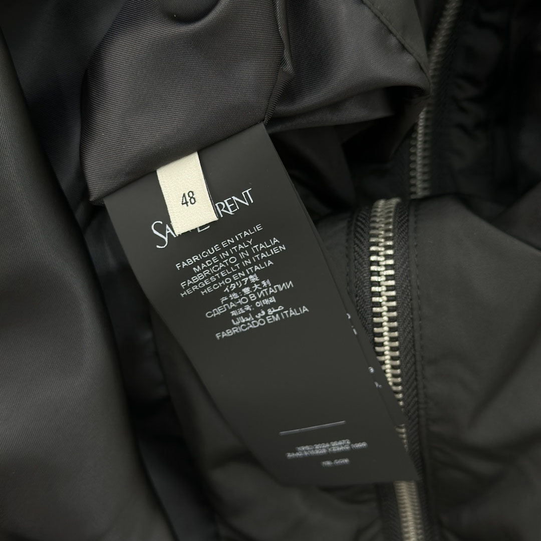 Saint Laurent Blouson In Serge - DesignerGu