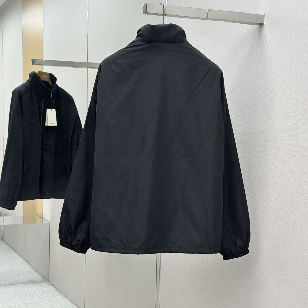 Saint Laurent Blouson In Serge - DesignerGu