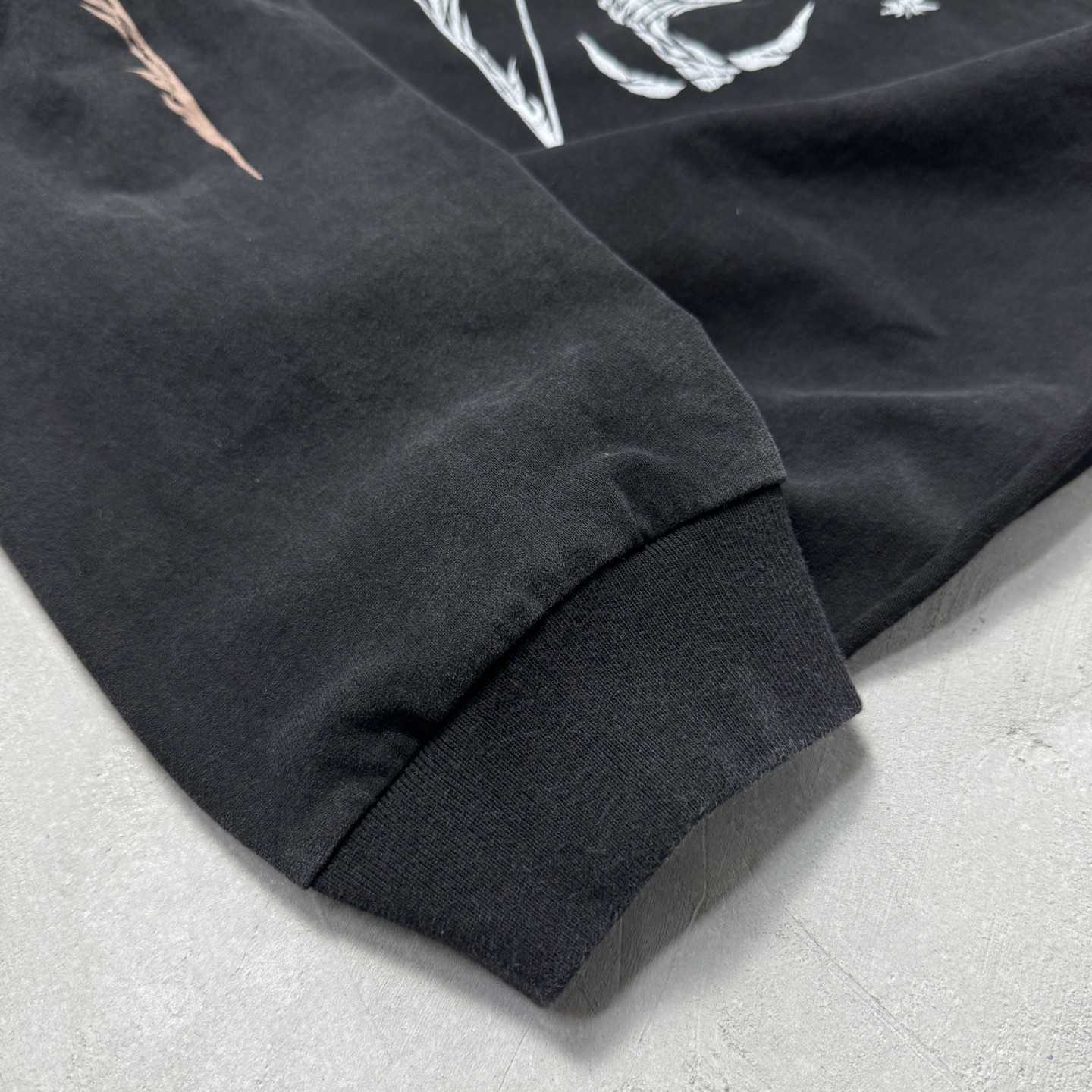 Enfants Riches Deprimes Die In Bed Long Sleeve Tee Shirt Black - DesignerGu