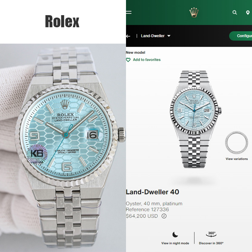 Rolex Land-Dweller 40 - DesignerGu
