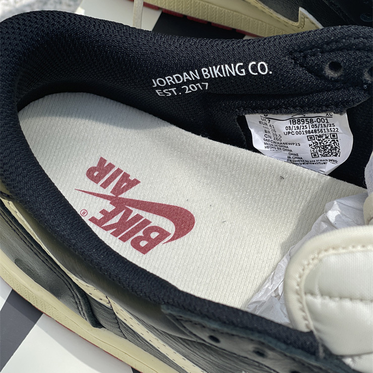 Nigel Sylvester x Jordan Air Jordan 1 Low OG Nitro Better With Time    IB8958-001 - DesignerGu