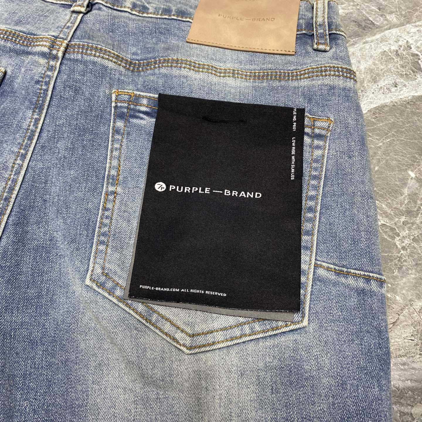 Purple-Brand Jeans    9136-5 - DesignerGu