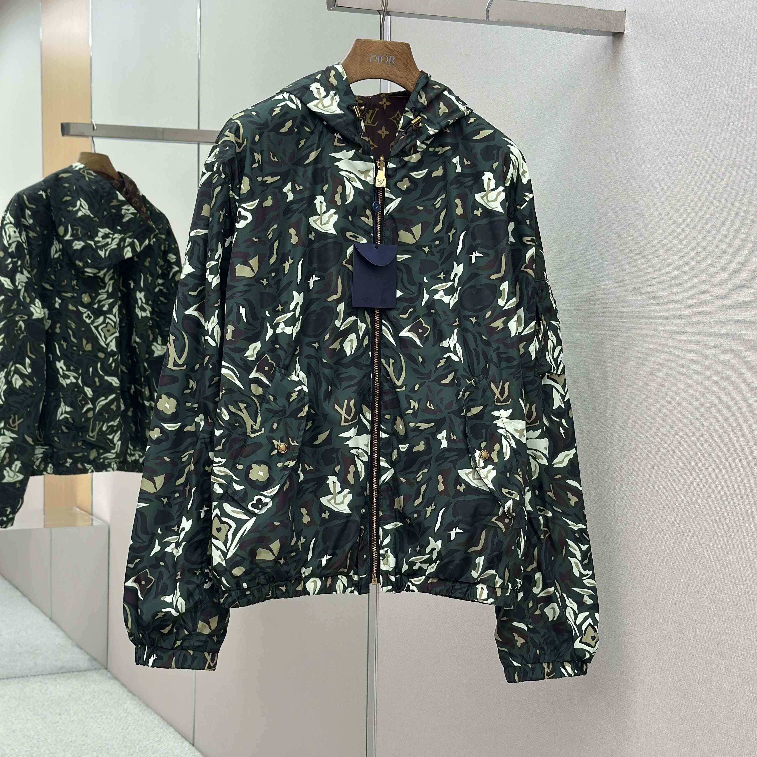 Louis Vuitton Monogram Reversible Windbreaker   1AILQT - DesignerGu