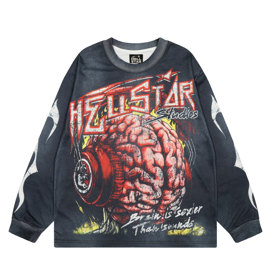 Hellstar Longsleeve Tee - DesignerGu