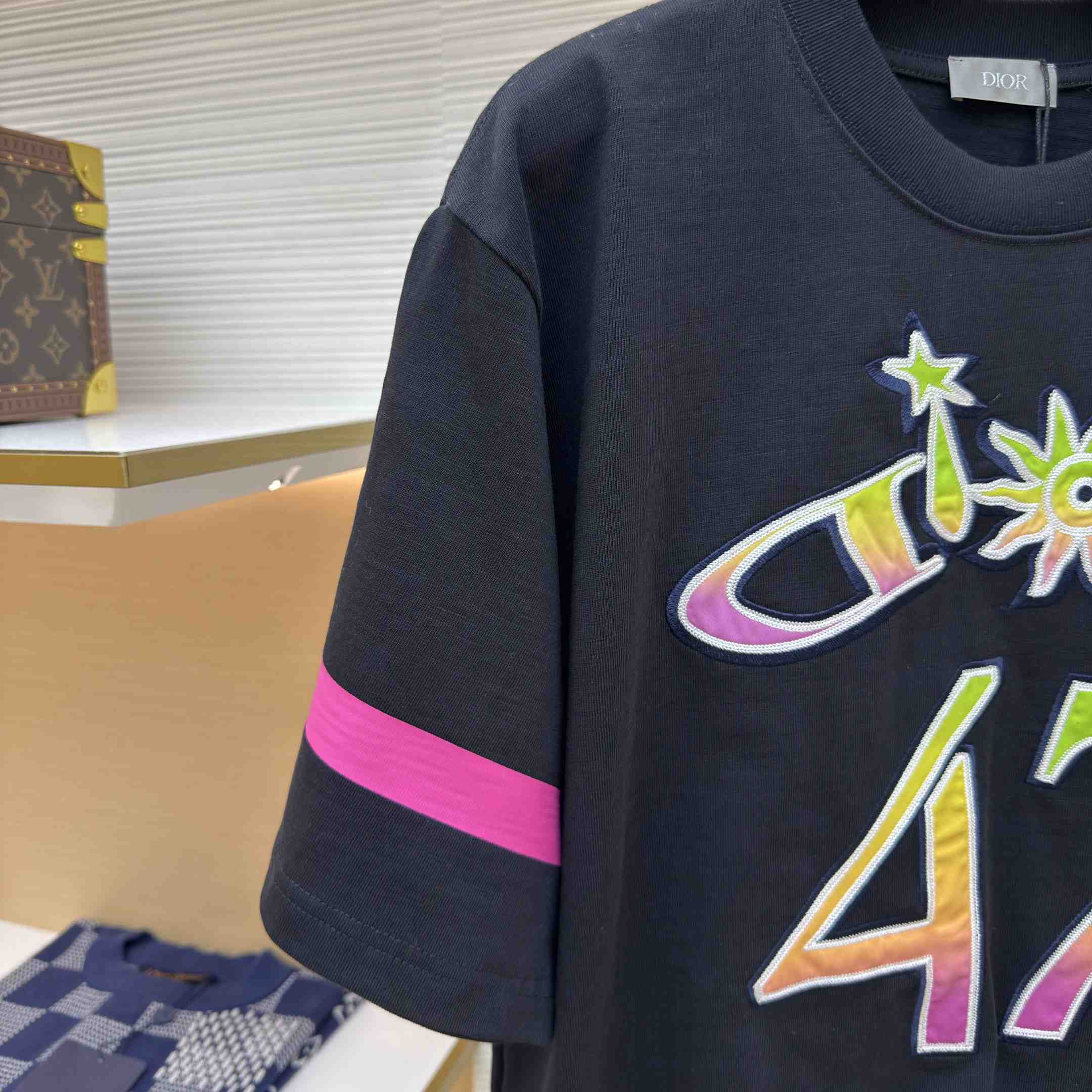 Dior And Lewis Hamilton T-Shirt, Relaxed Fit  - DesignerGu