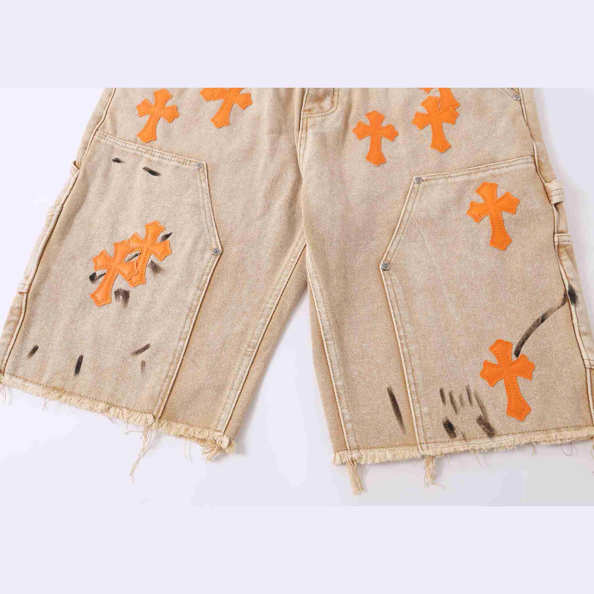 Chrome Hearts Denim Shorts - DesignerGu
